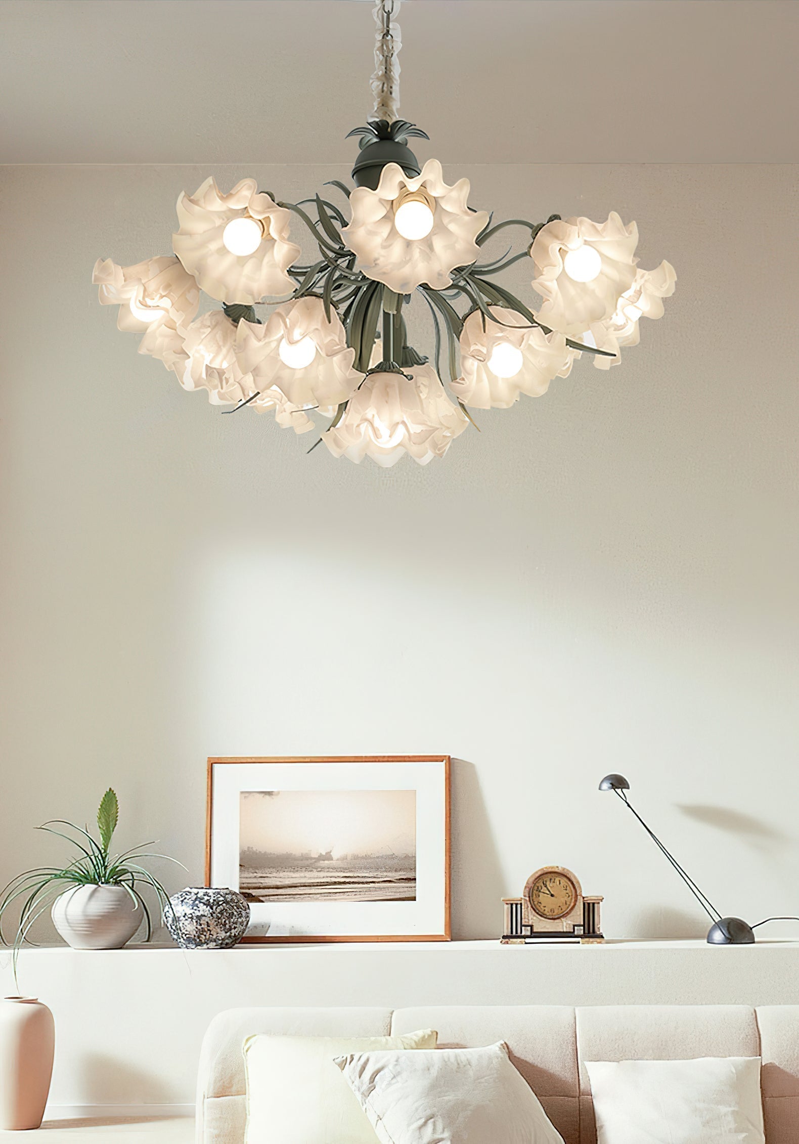 Lily of the Valley Flower Chandelier - Letslighting