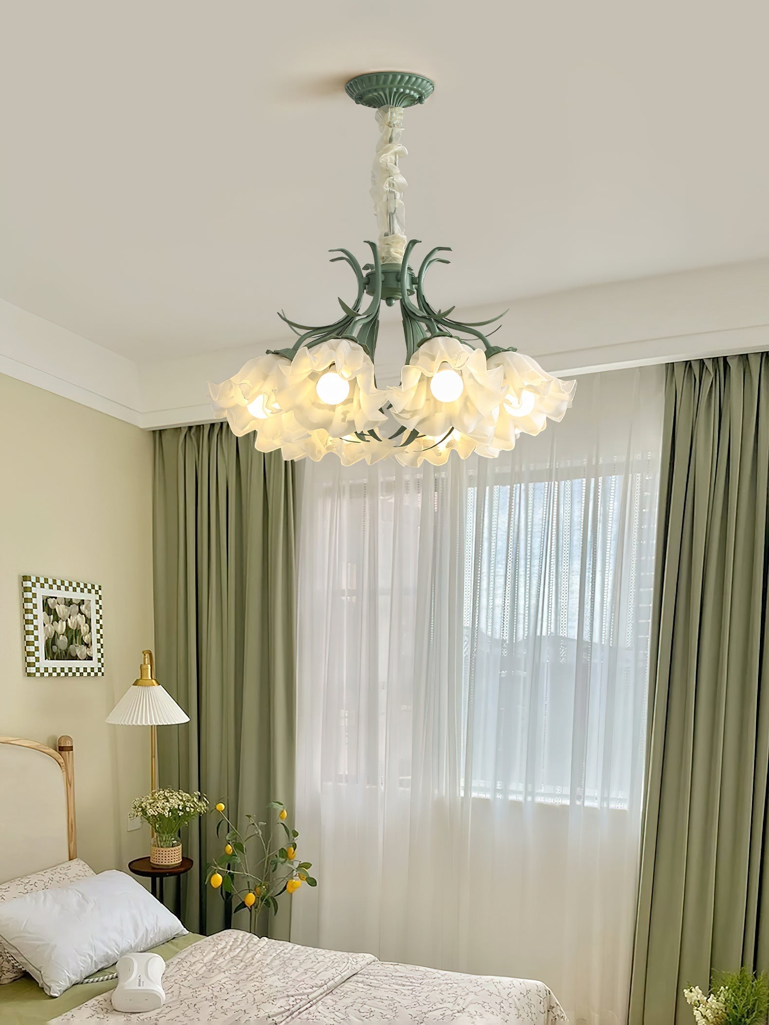 Lily of the Valley Flower Chandelier - Letslighting