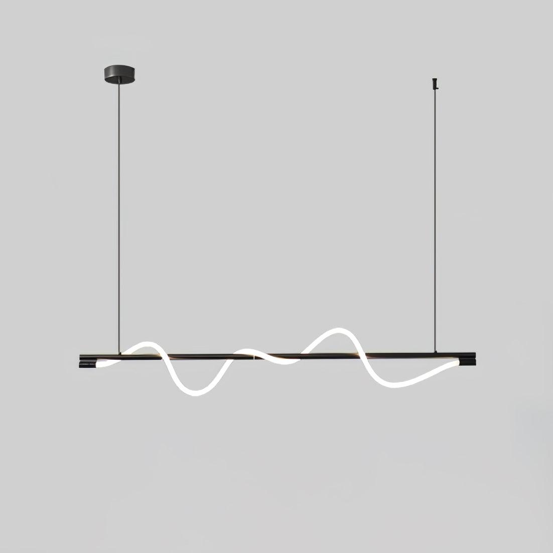 Linear Curve Island Pendant Lamp - Letslighting
