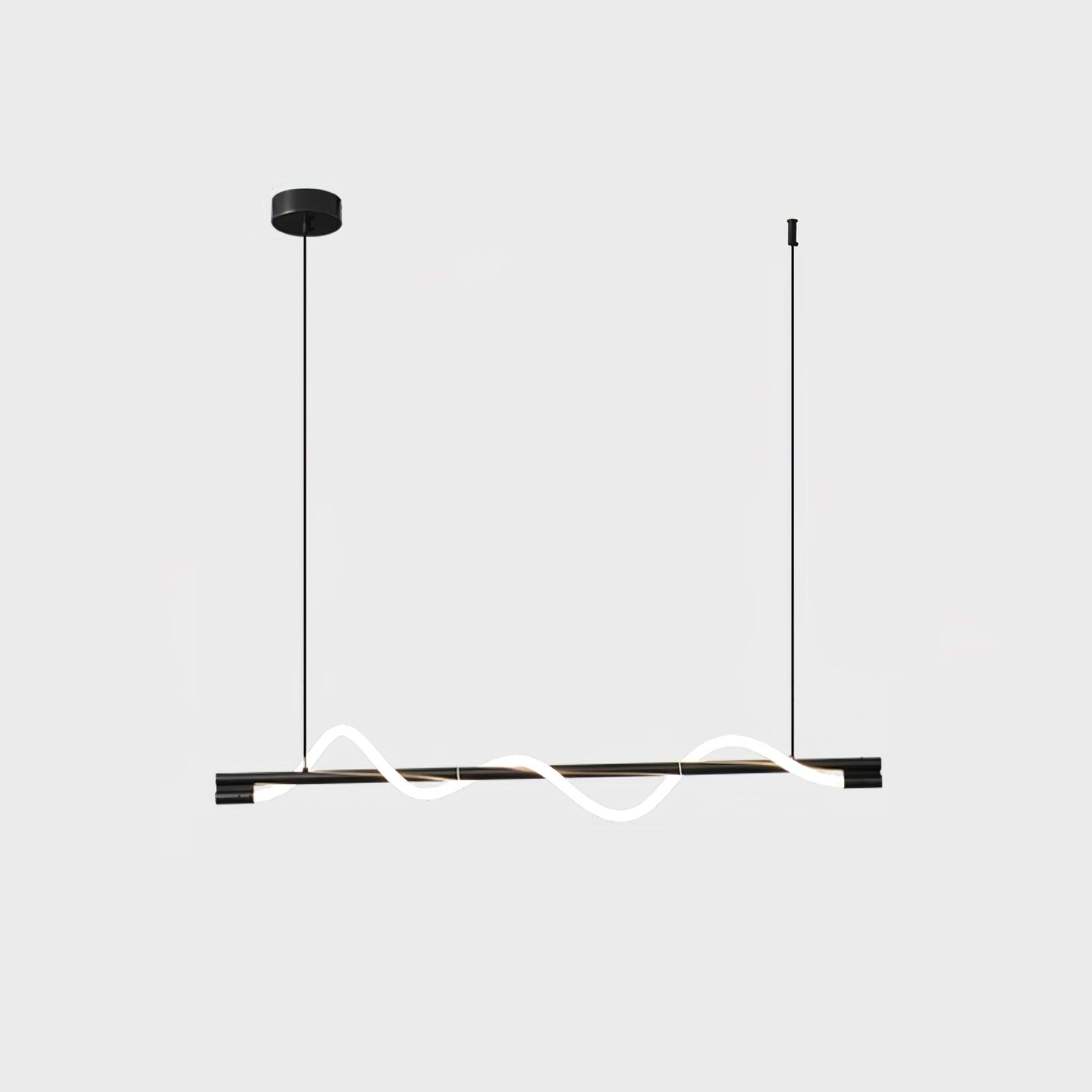 Linear Curve Island Pendant Lamp - Letslighting