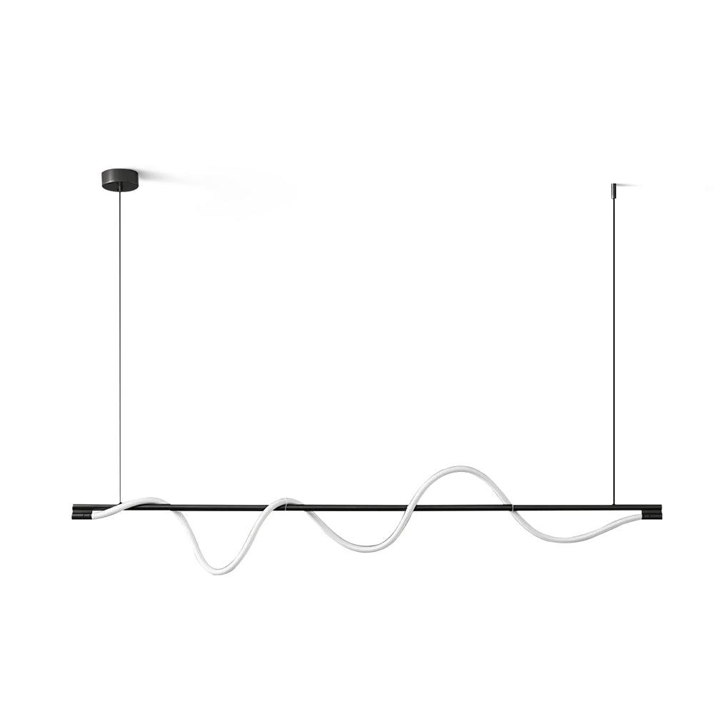 Linear Curve Island Pendant Lamp - Letslighting