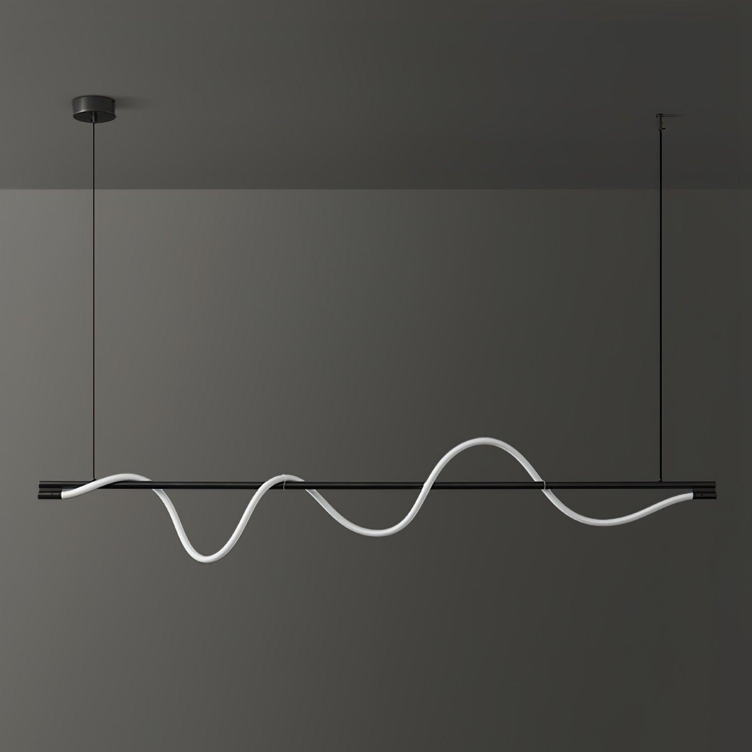 Linear Curve Island Pendant Lamp - Letslighting