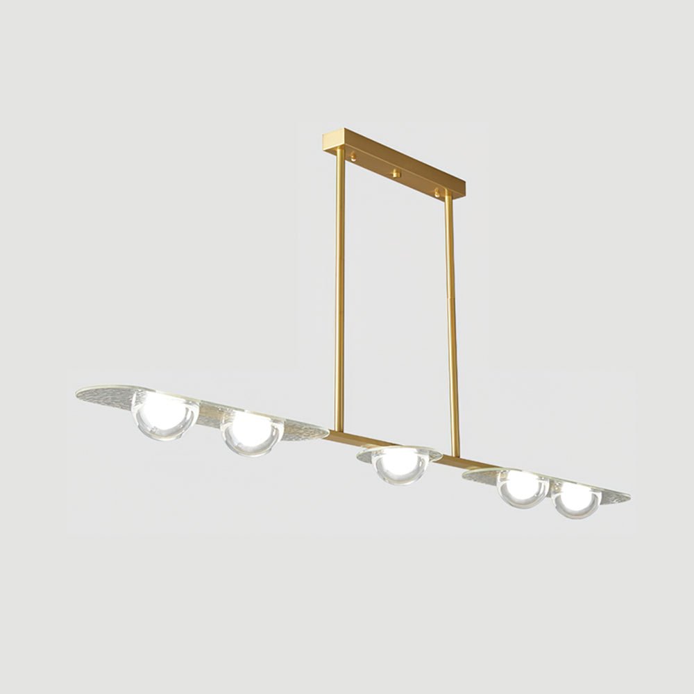 Aurora Pendant Lamp Linear Glass Minimalist - Letslighting