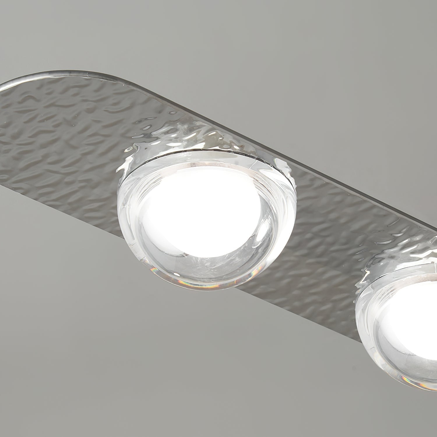 Aurora Pendant Lamp Linear Glass Minimalist - Letslighting
