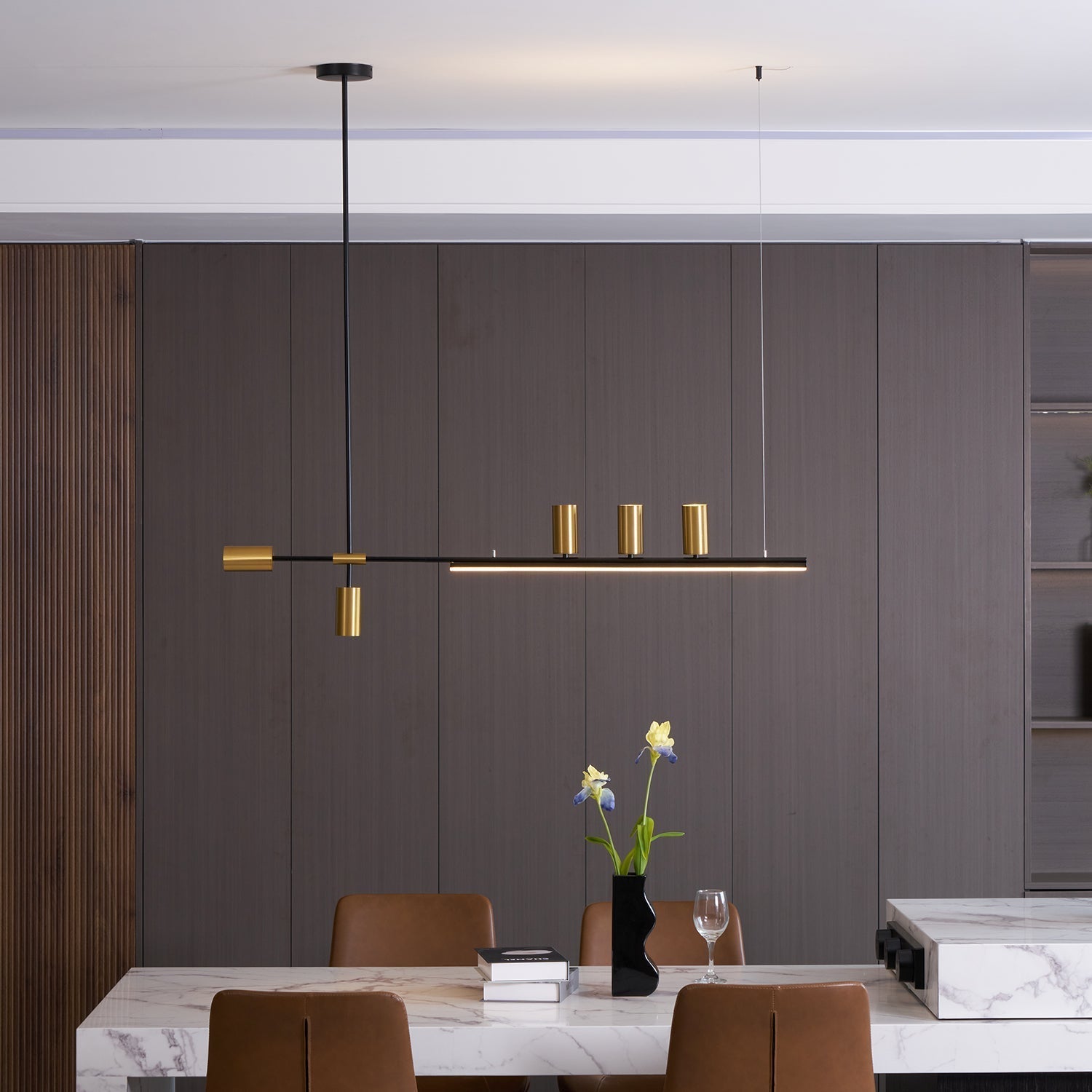 Linear Island Pendant Lamp - Letslighting