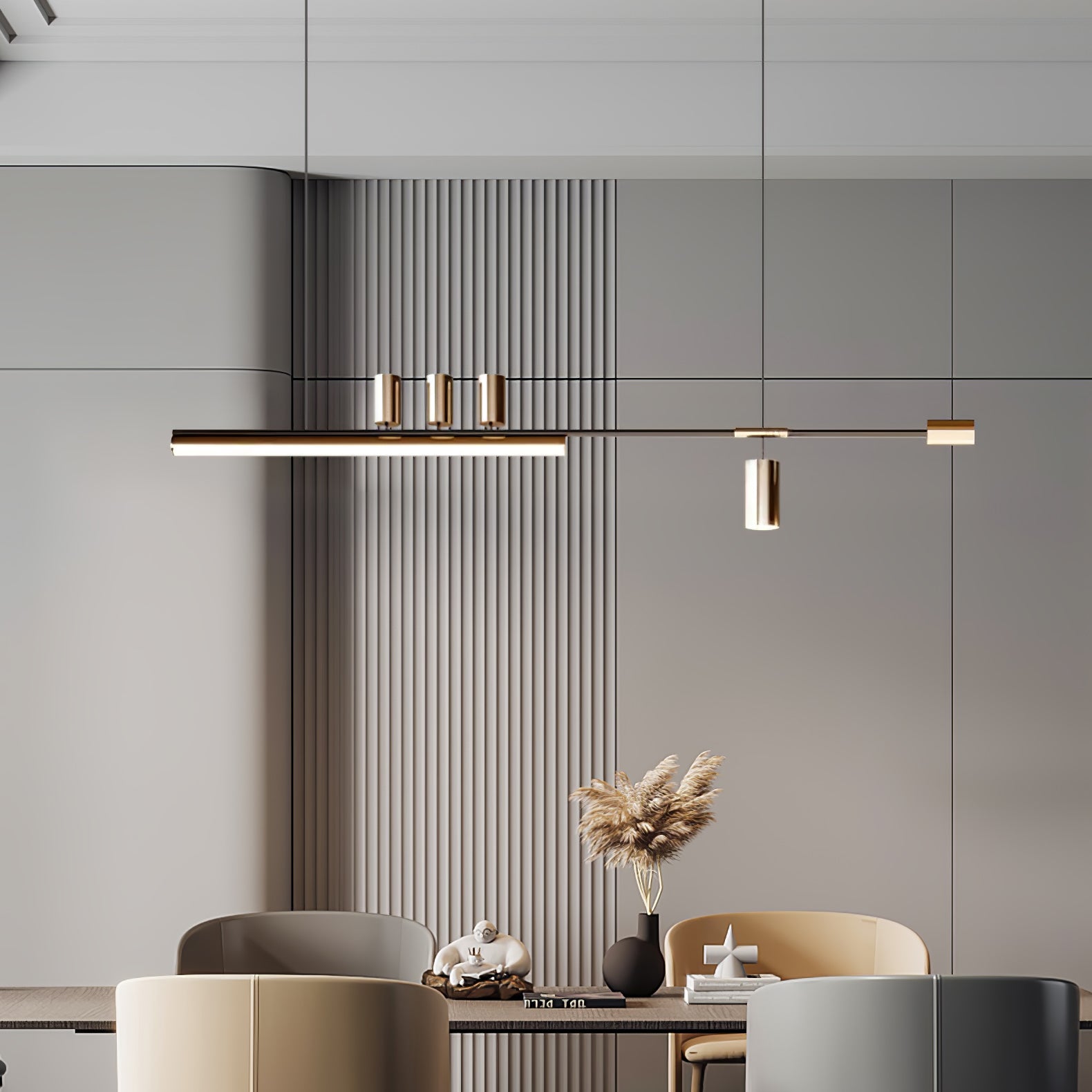 Linear Island Pendant Lamp - Letslighting