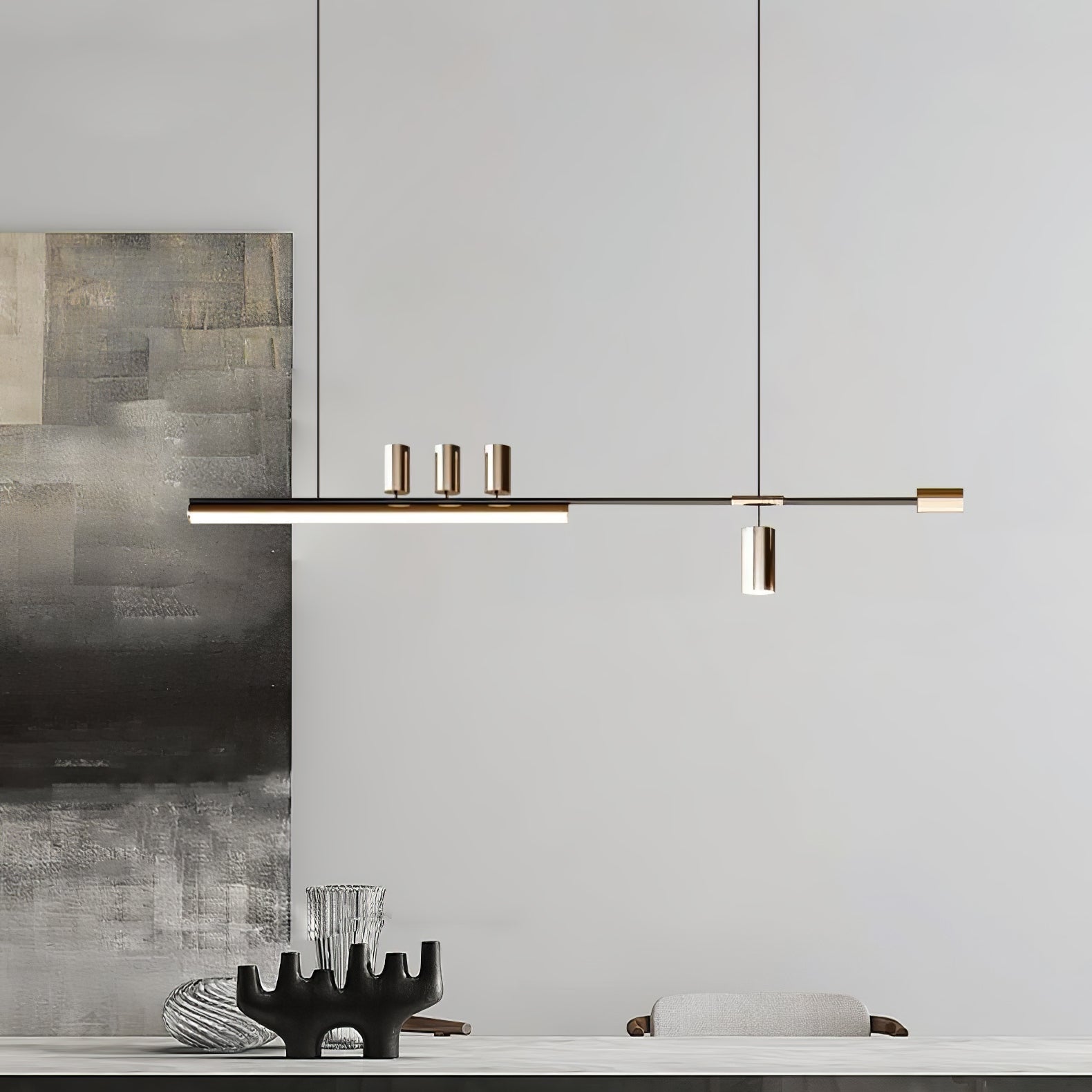 Linear Island Pendant Lamp - Letslighting
