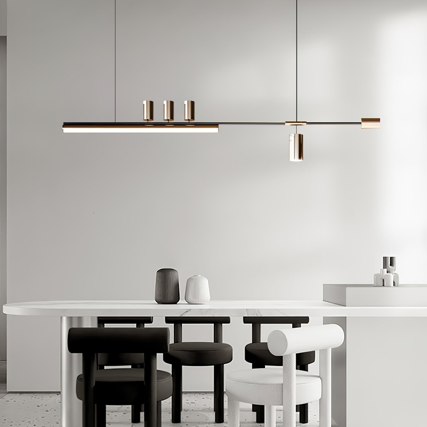 Linear Island Pendant Lamp - Letslighting