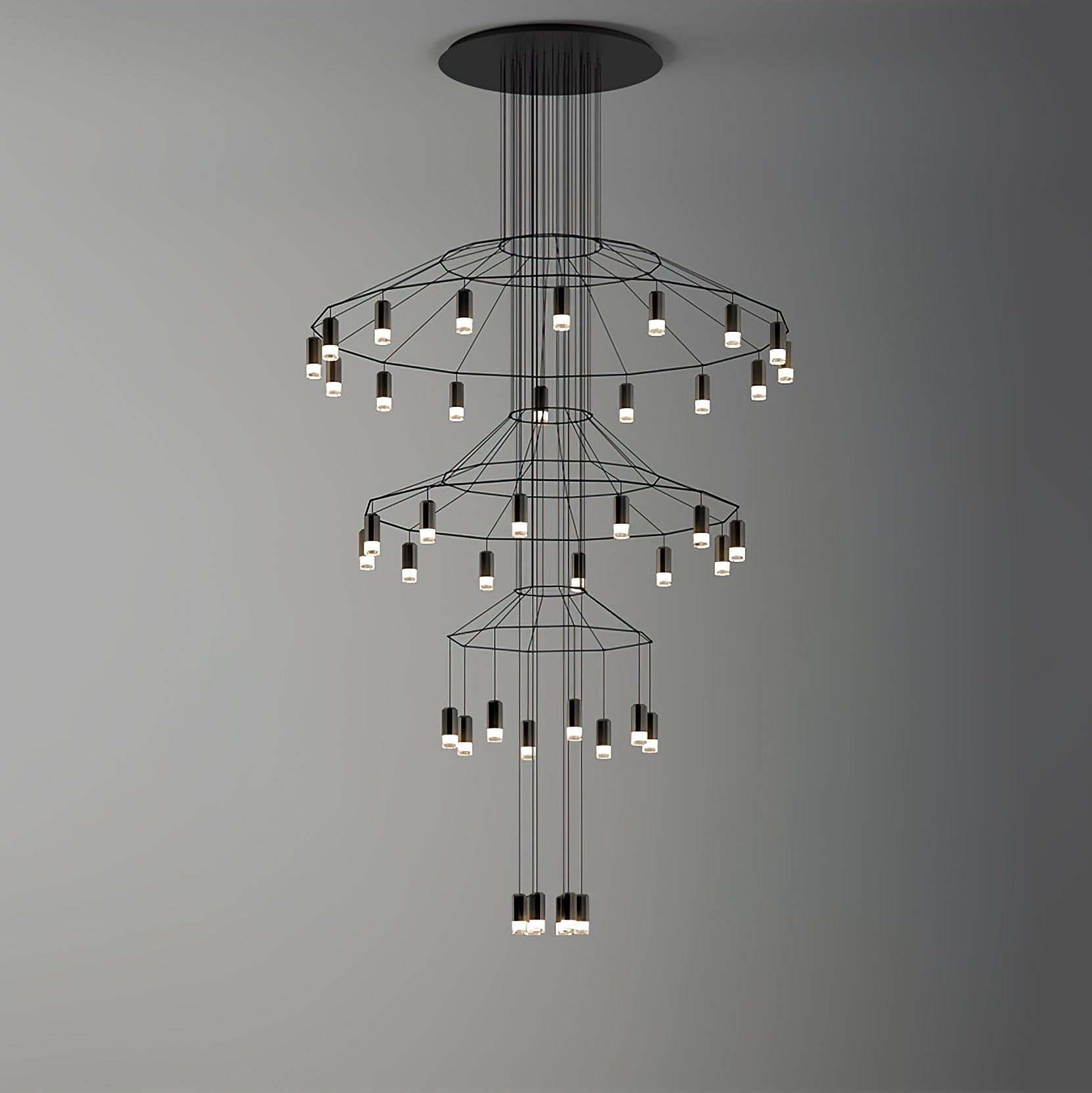 Lines Chandelier - Letslighting