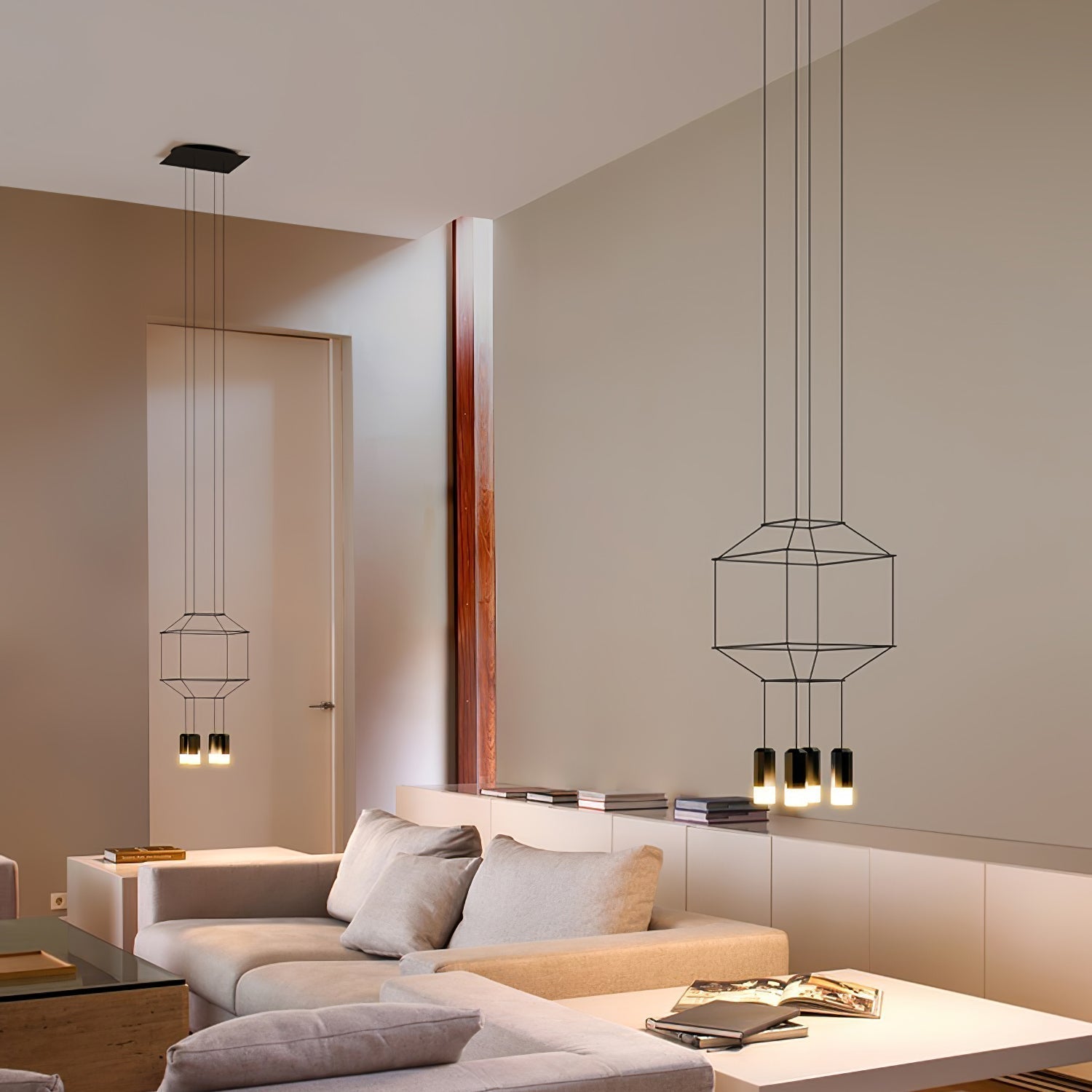 Geometric Lines Pendant Lamp - Letslighting