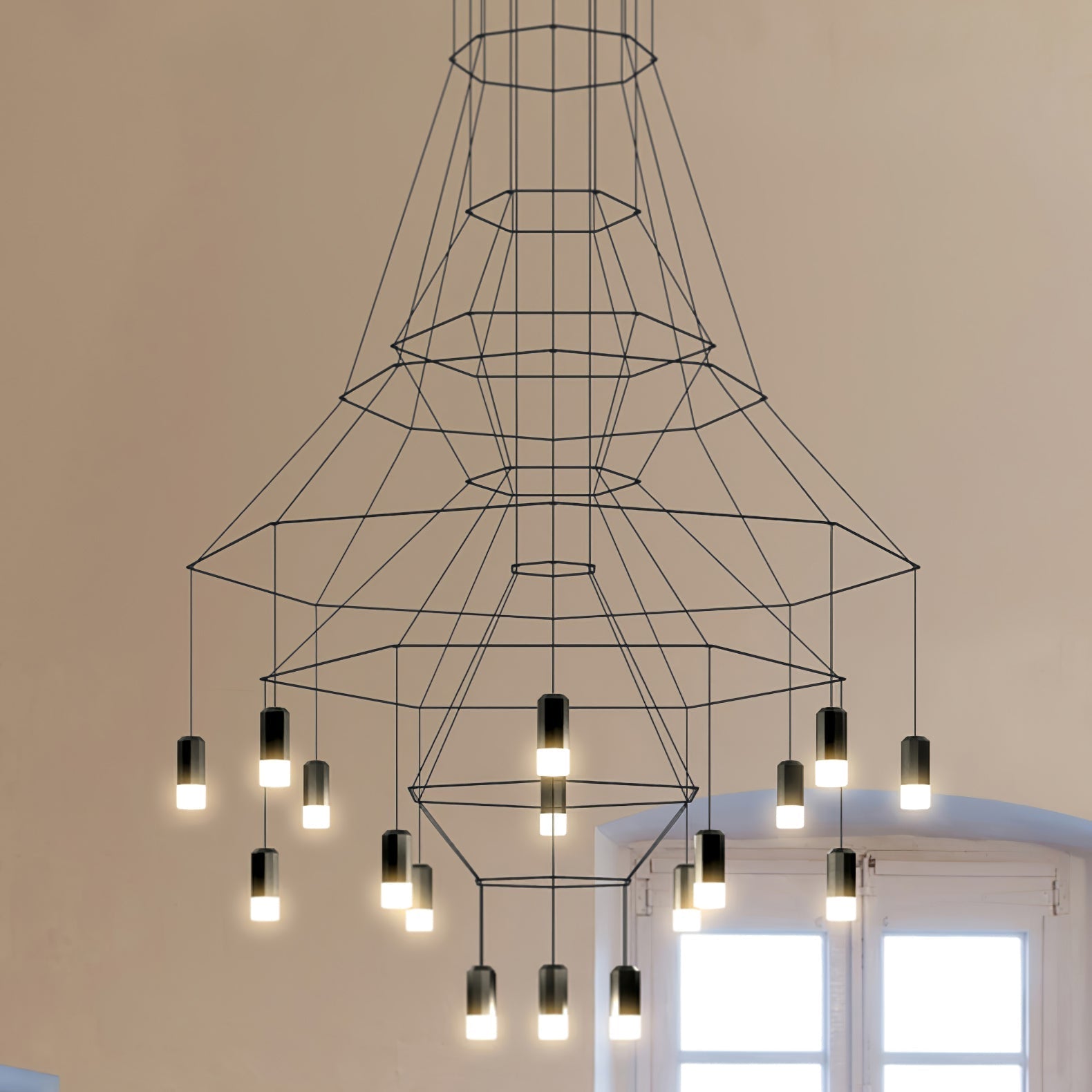 Lines Chandelier - Letslighting