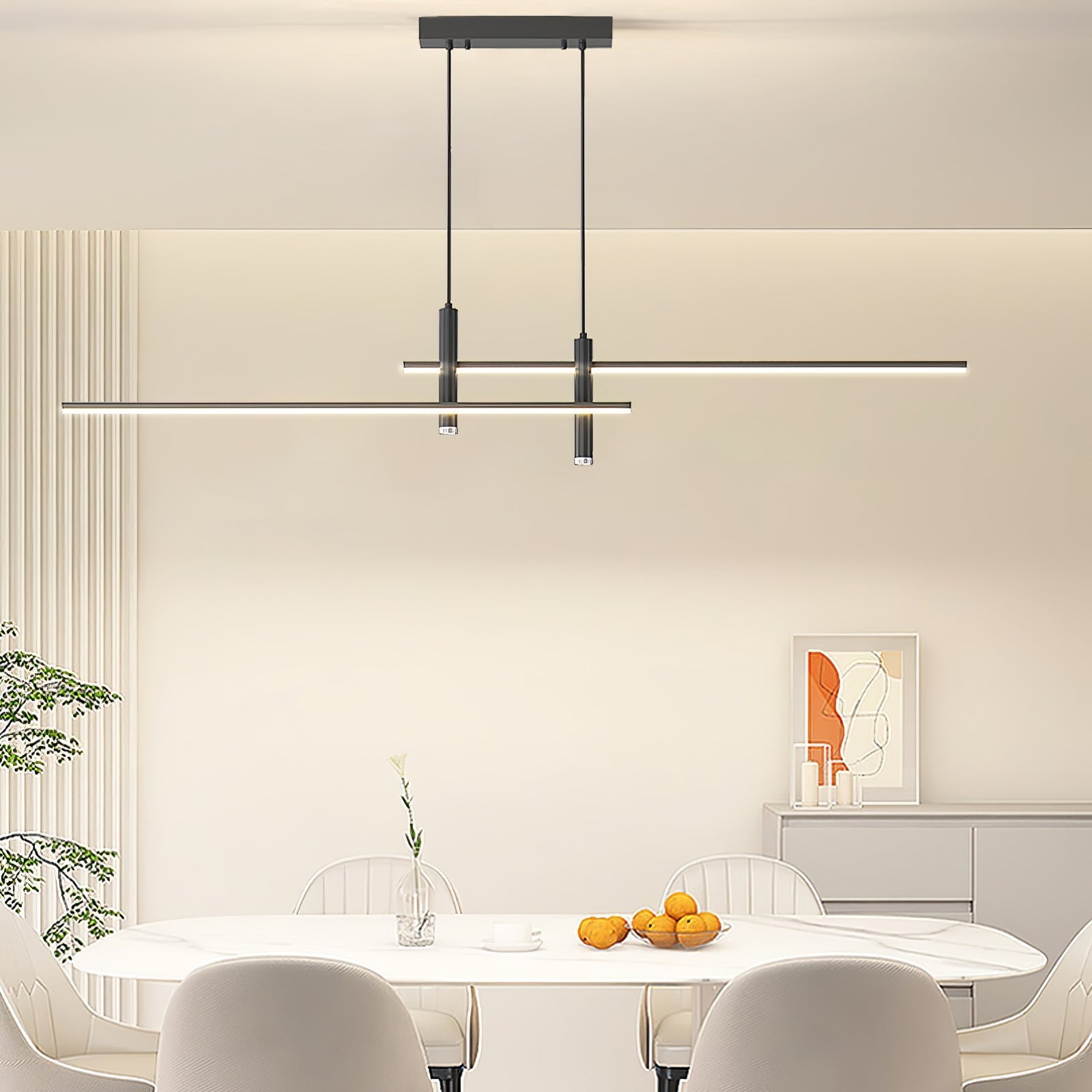 Arisha Lámpara Colgante Lineal Moderna para Comedor