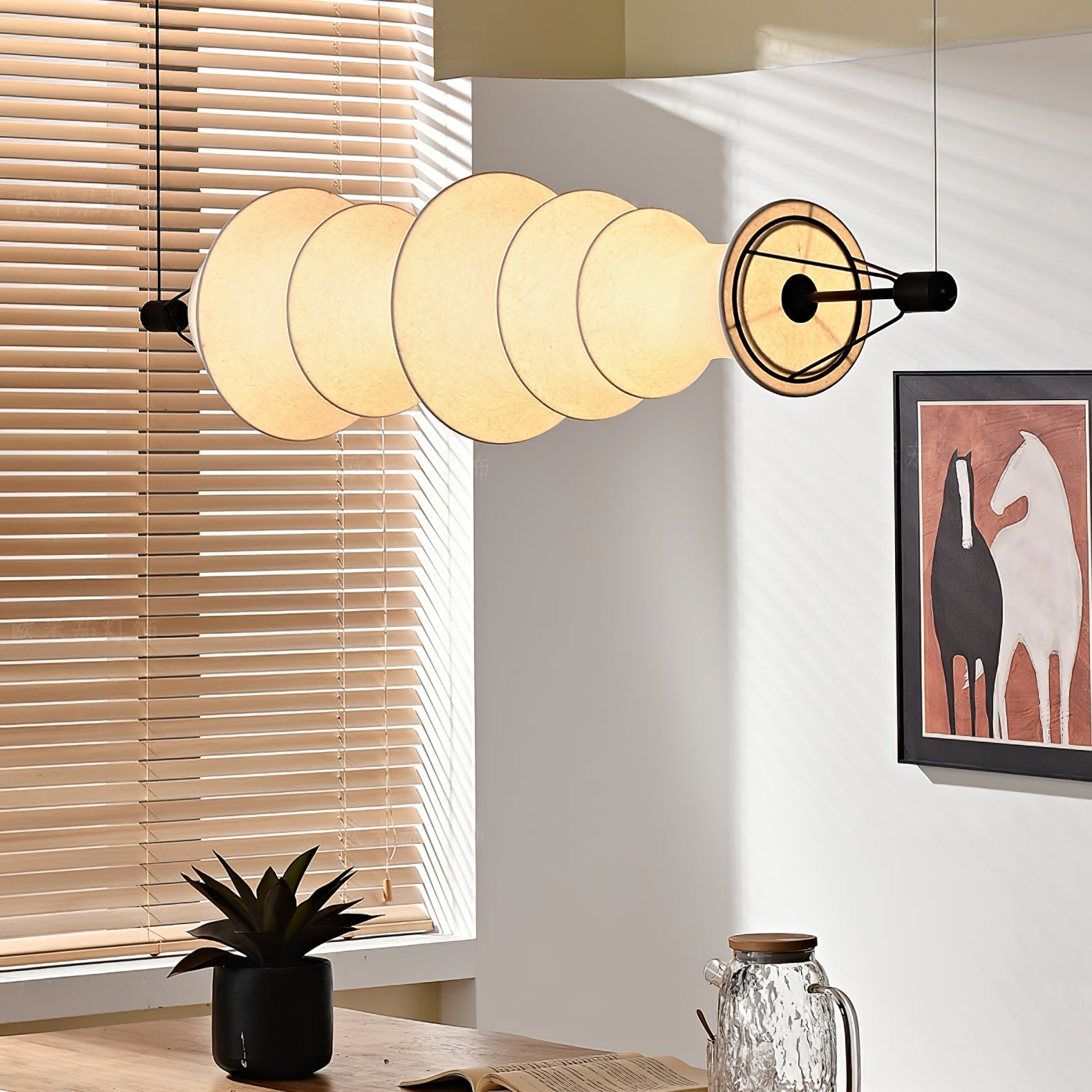 Linna Silk Pendant Lamp - Letslighting