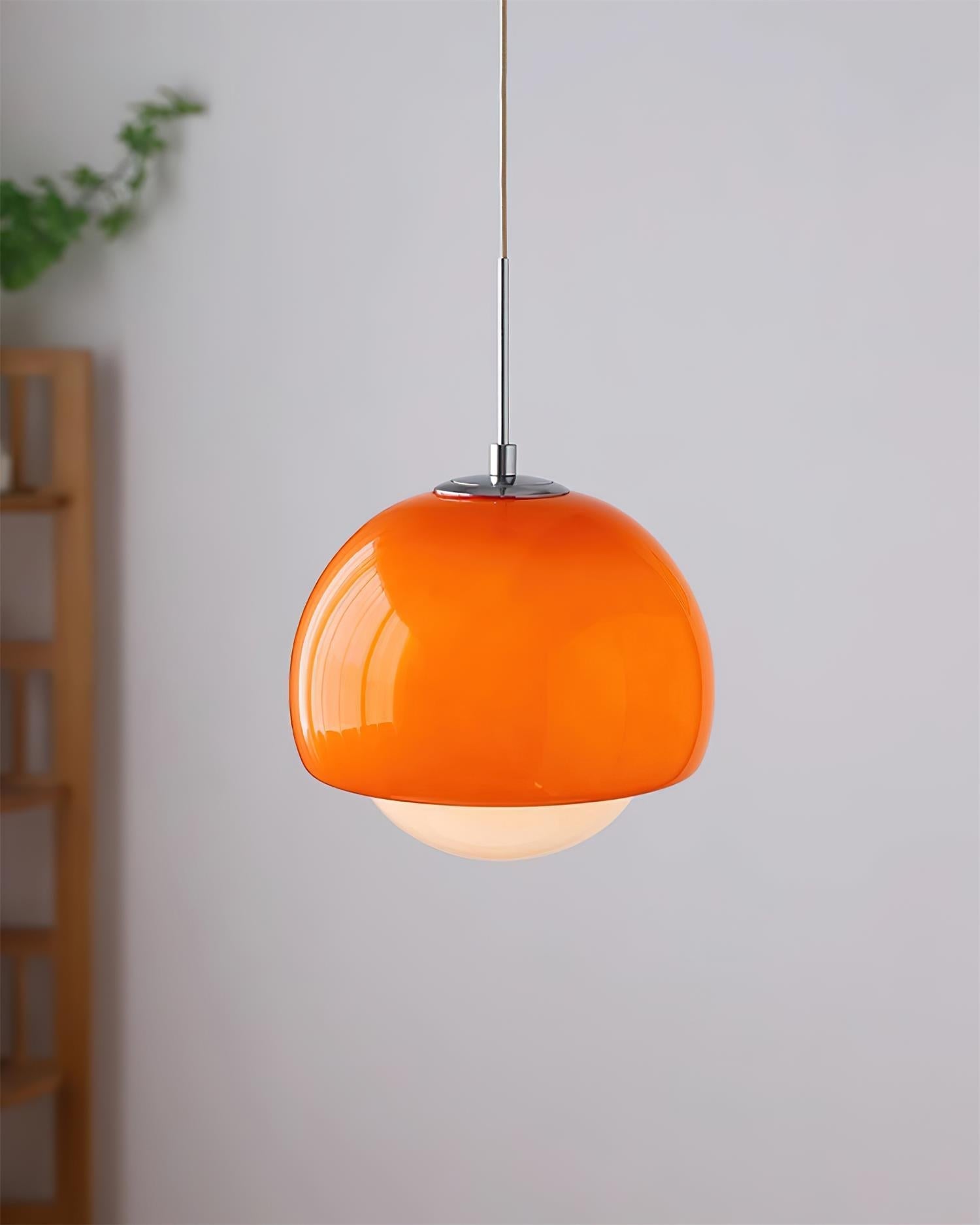 Pendant Light Glass Globe Retro Modern Style Colorful Soft Illumination - Letslighting