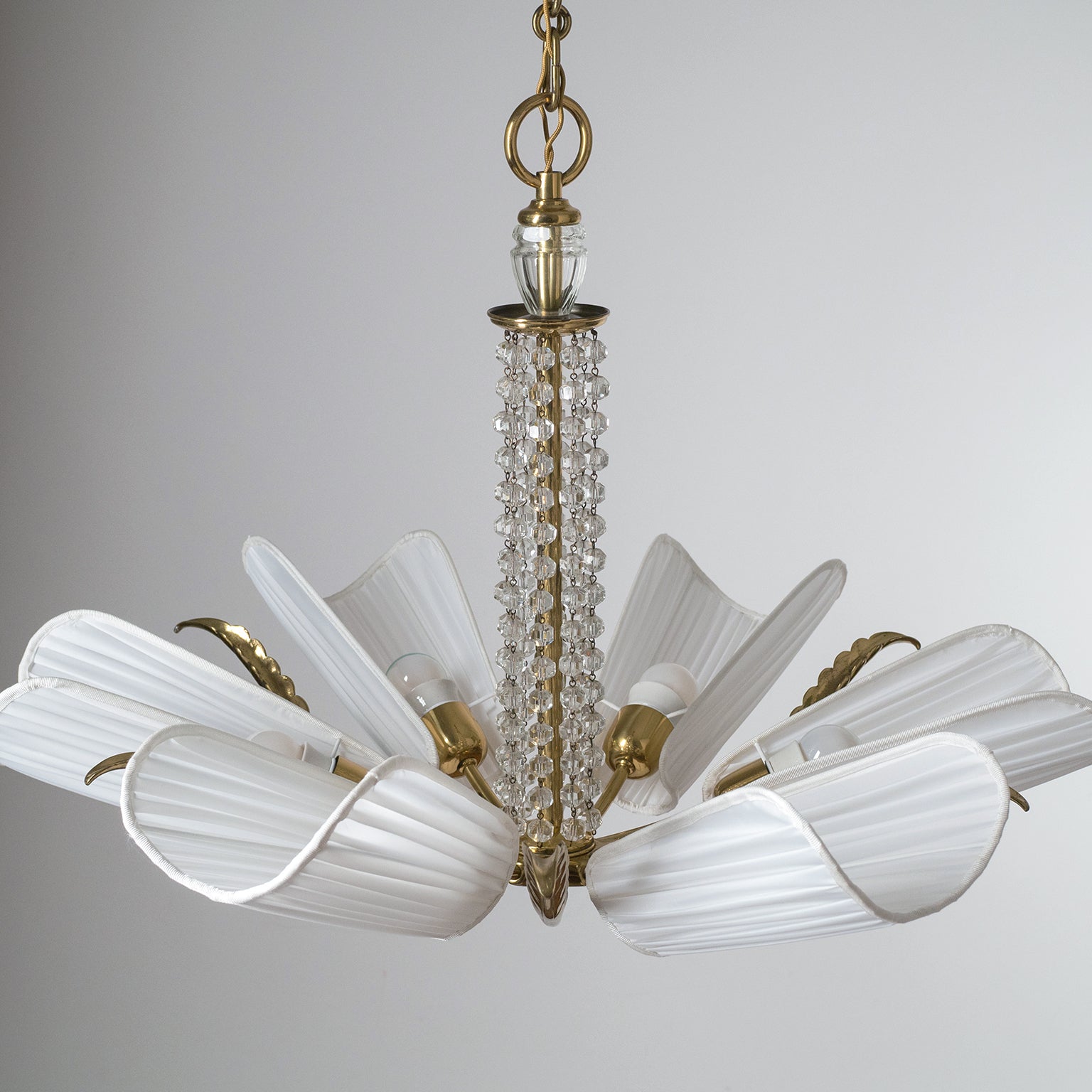 Arsole Individual Creativity Fabric Crystal Chandelier - Lamp Copper