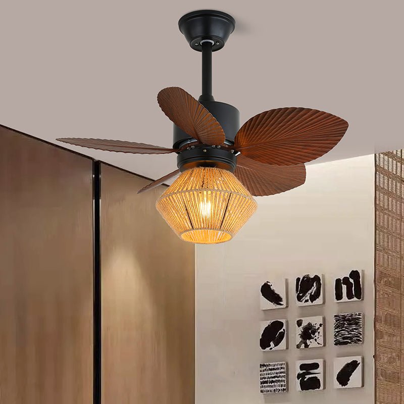 Vista lateral del Ventilador de Techo Industrial Daxon, Modelo A