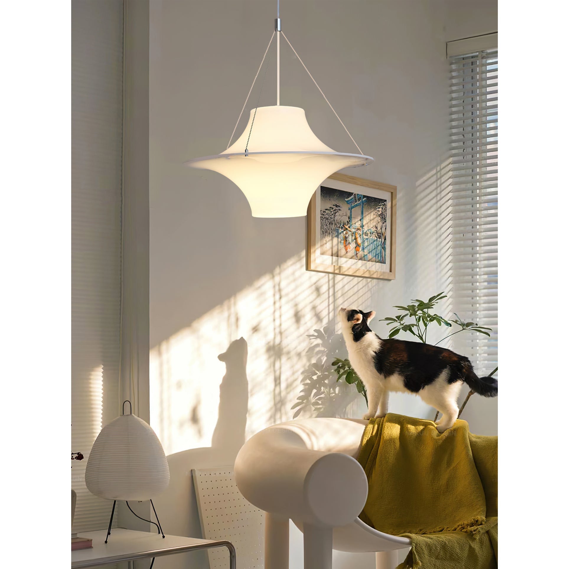 Alsolarae Individual Creativity Plastic Metal Pendant Lamp - Lamp Copper