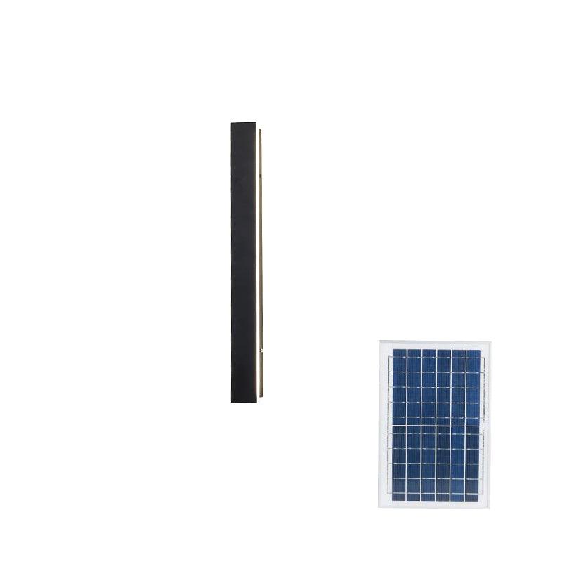 Long Strip Solar Outdoor Sconce - Letslighting