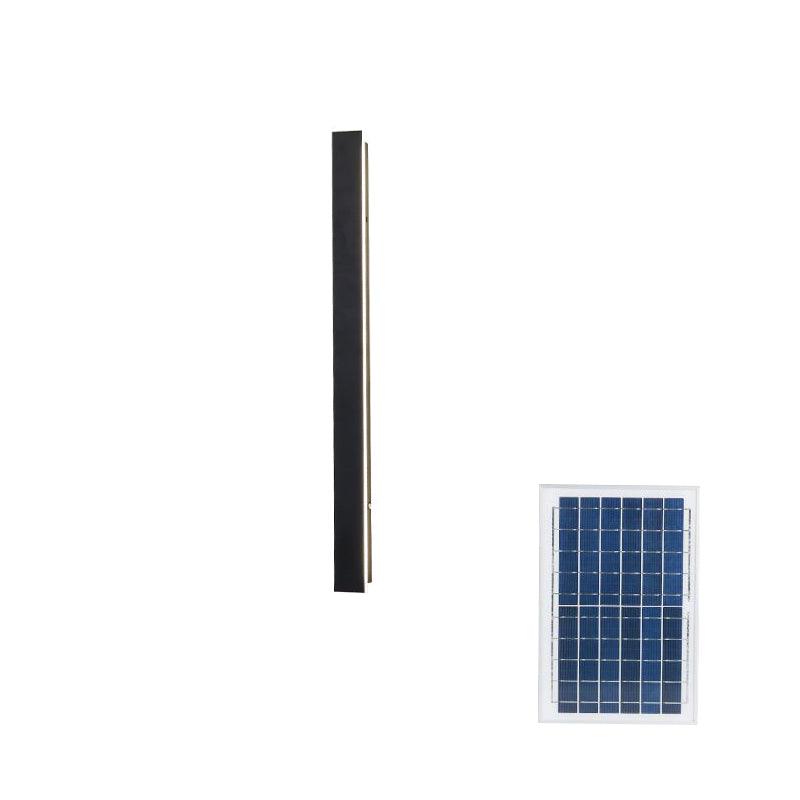 Long Strip Solar Outdoor Sconce - Letslighting