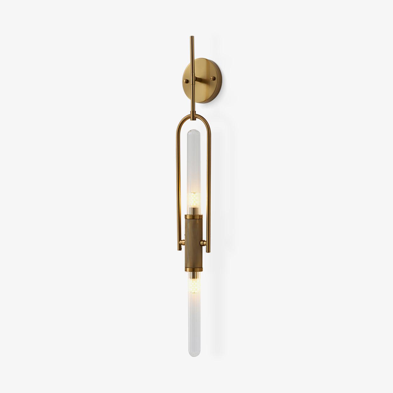 Olraeos Nordic Art Long Arc Glass Wall Lamp - Letslighting