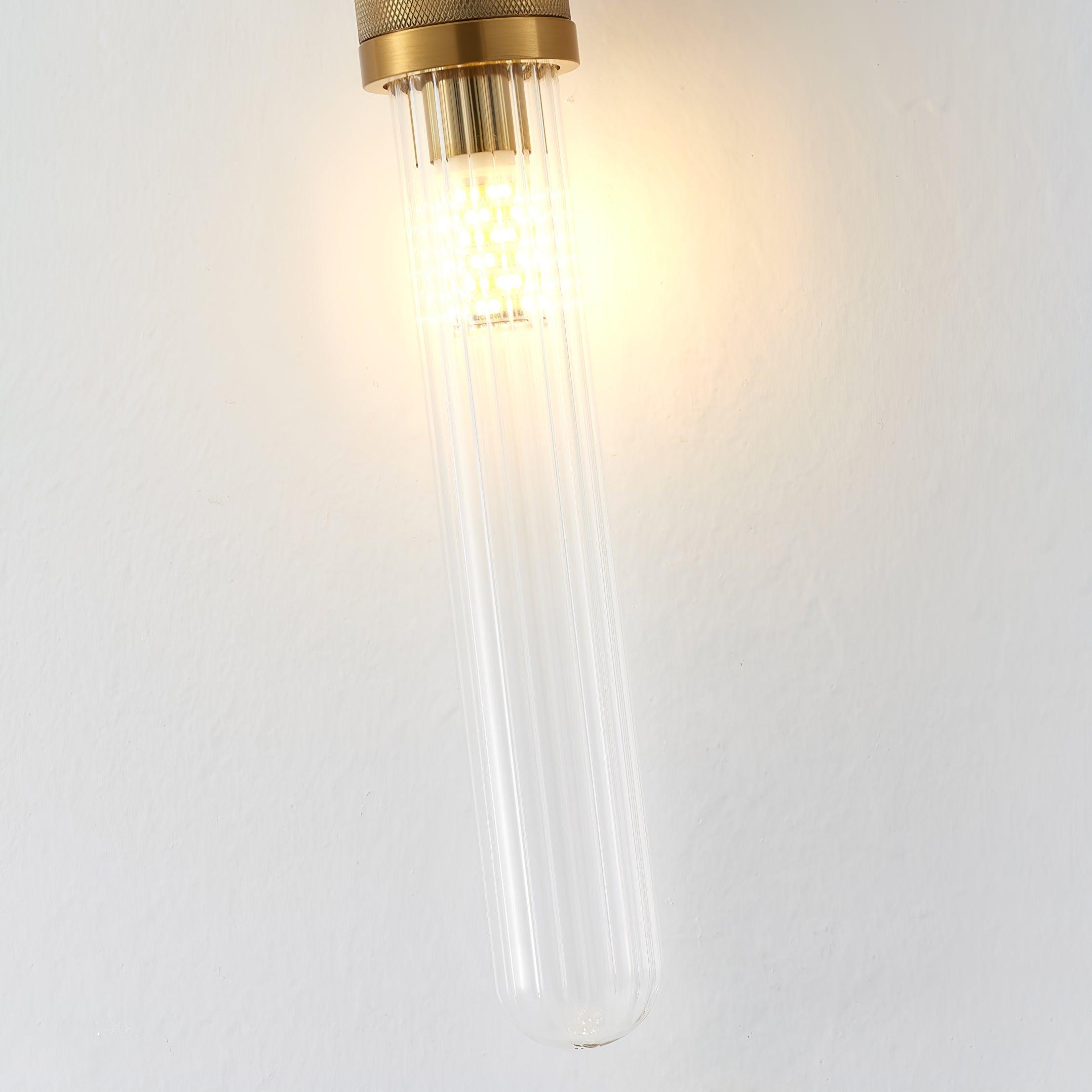 Olraeos Nordic Art Long Arc Glass Wall Lamp - Letslighting