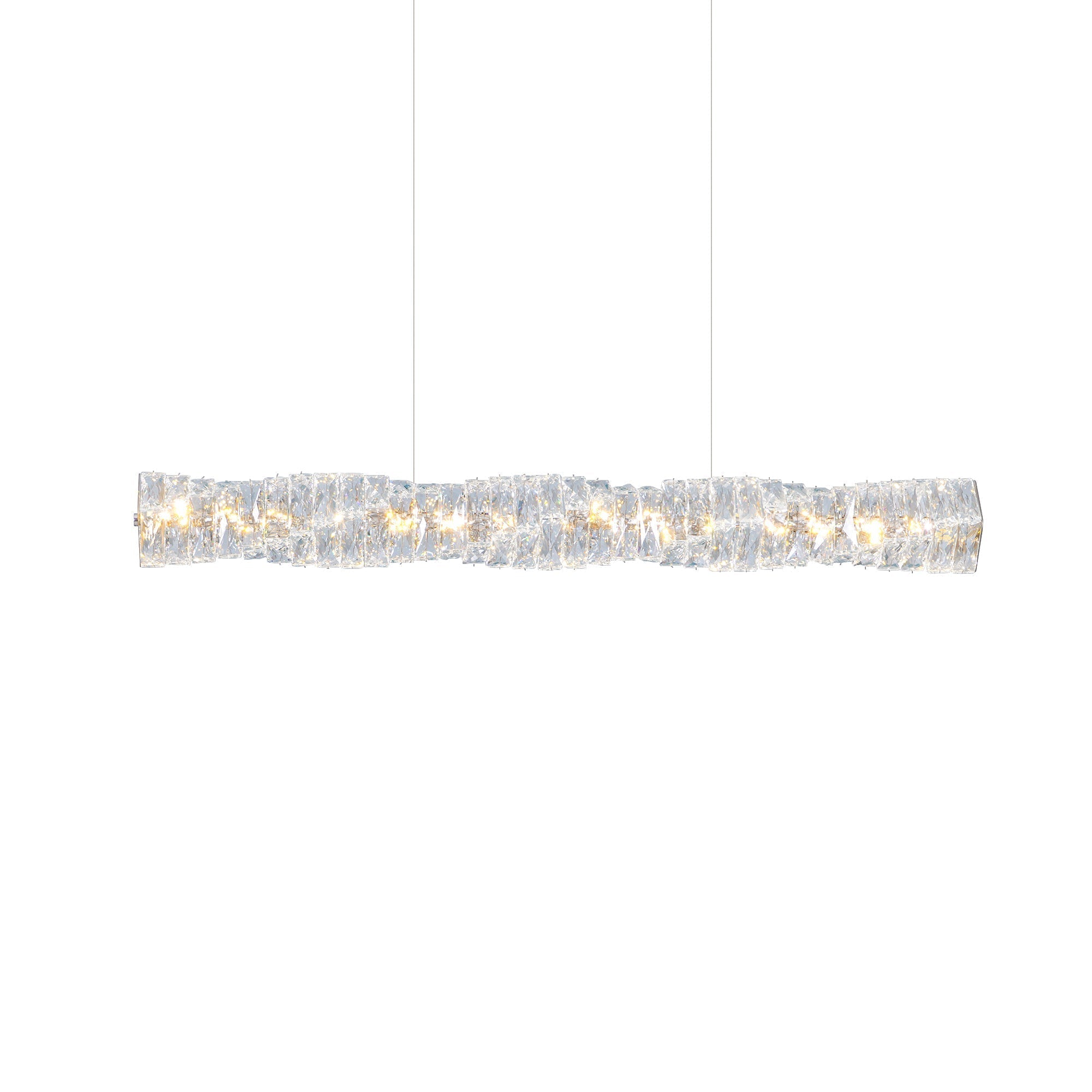 Long Crystal Pendant Lamp - Letslighting