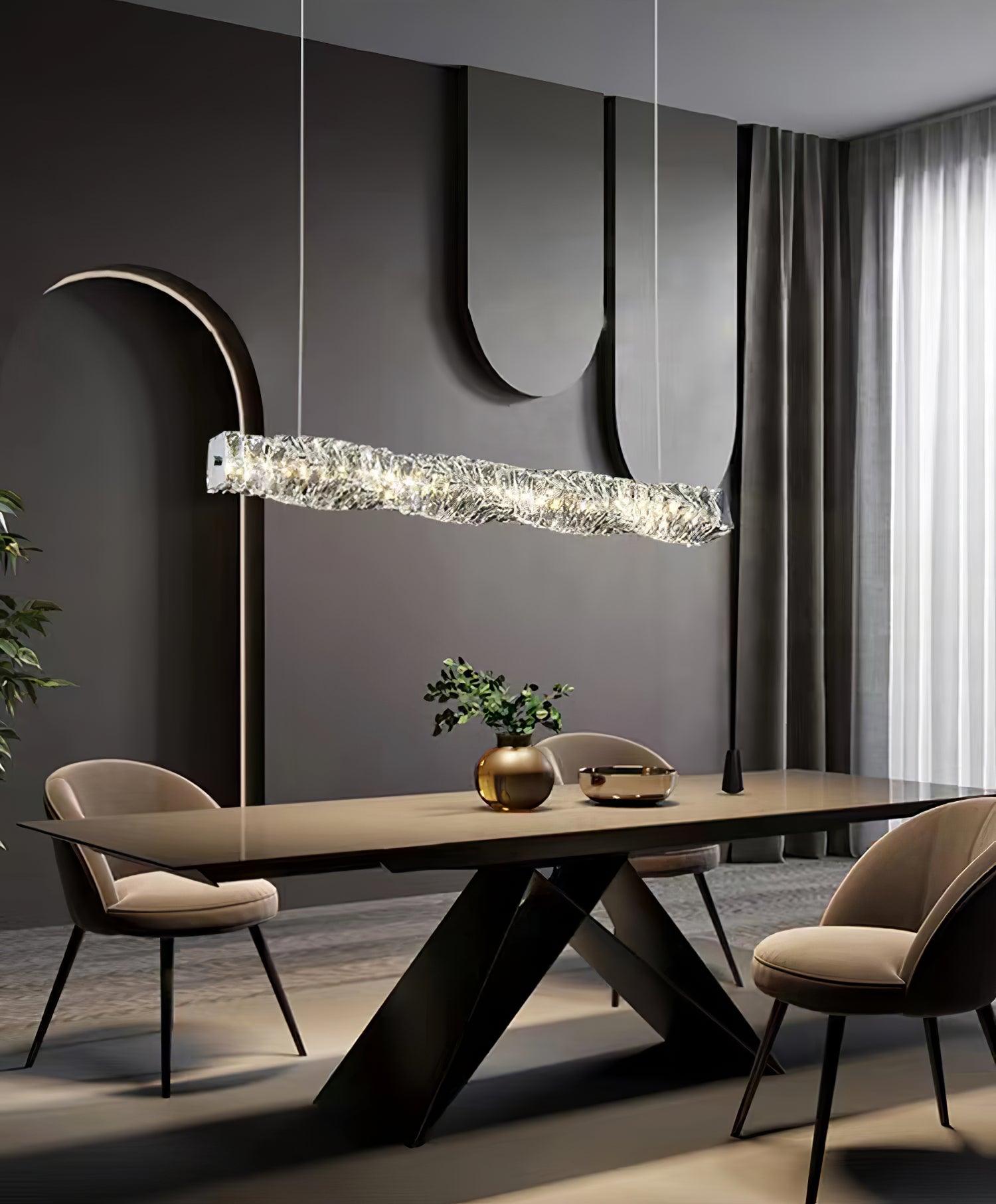 Long Crystal Pendant Lamp - Letslighting