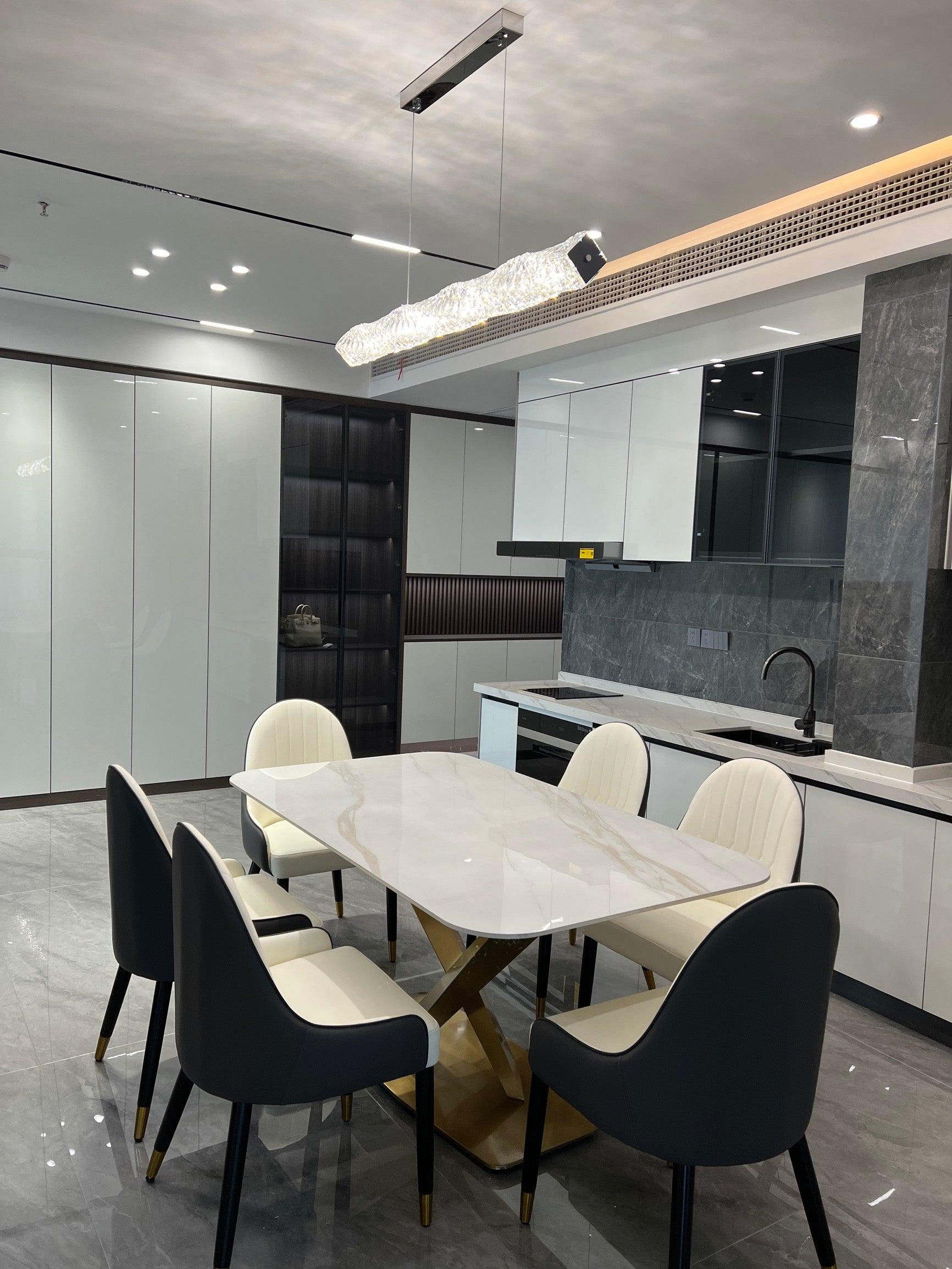 Long Crystal Pendant Lamp - Letslighting