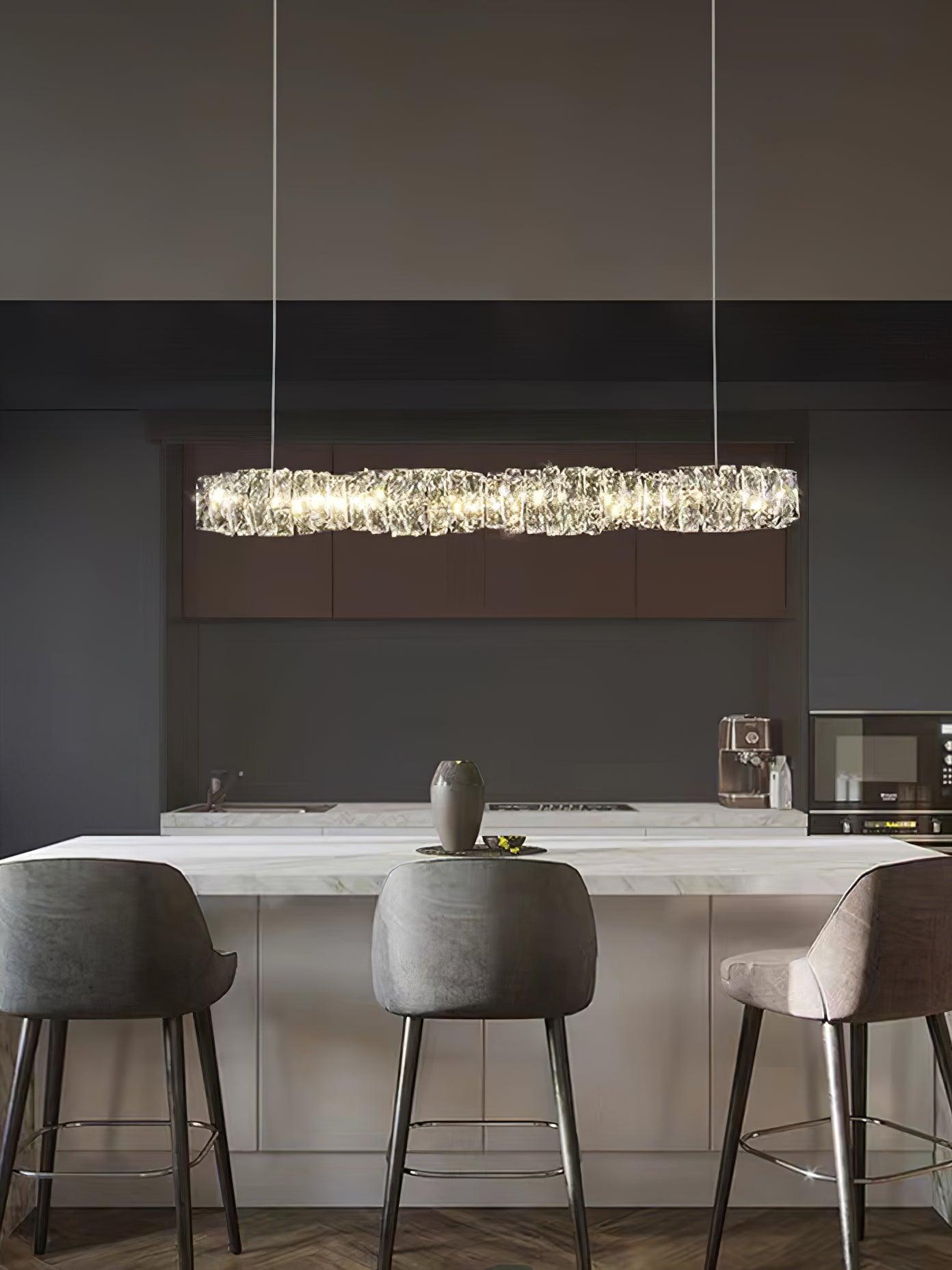Long Crystal Pendant Lamp - Letslighting