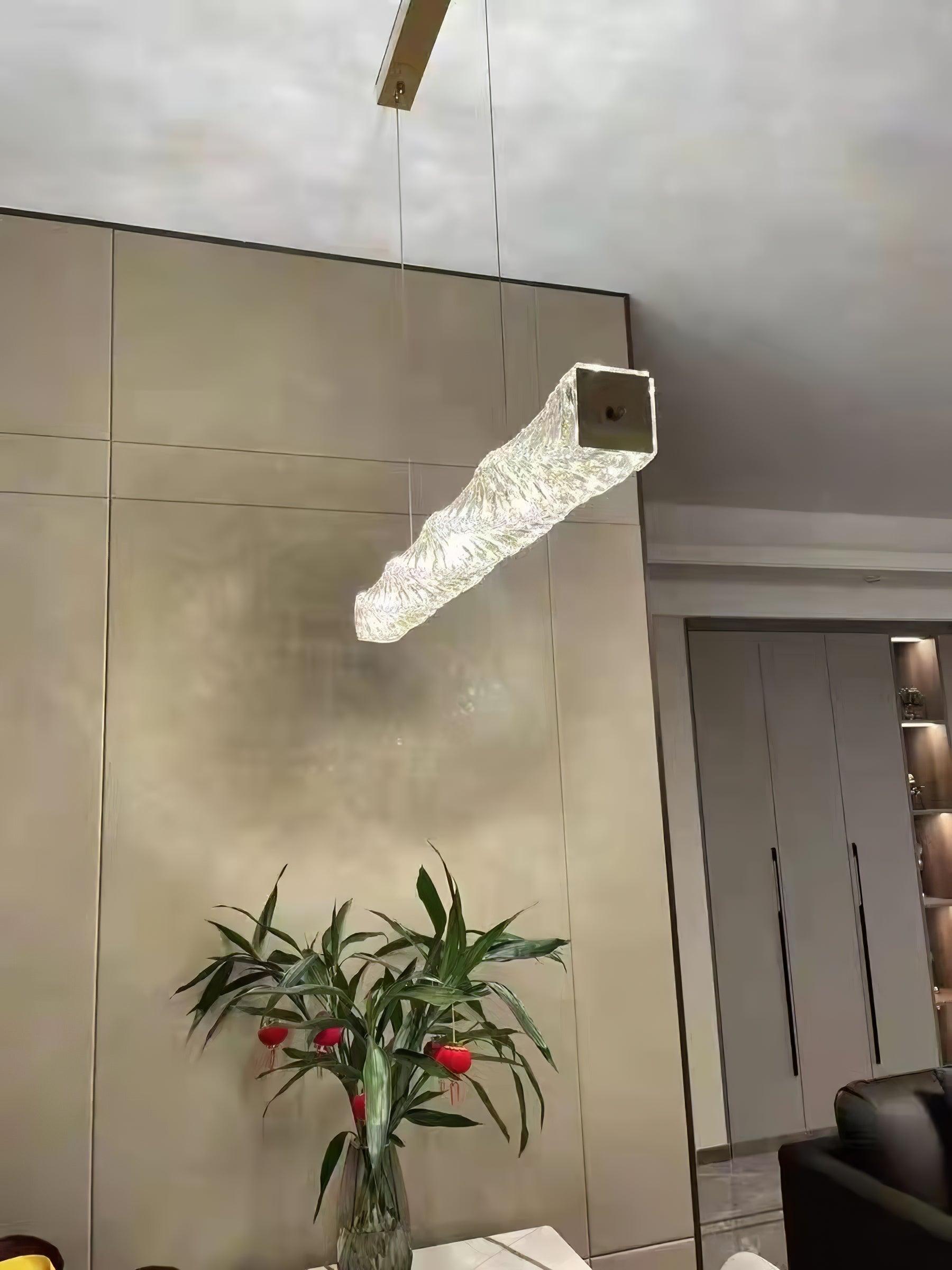 Long Crystal Pendant Lamp - Letslighting