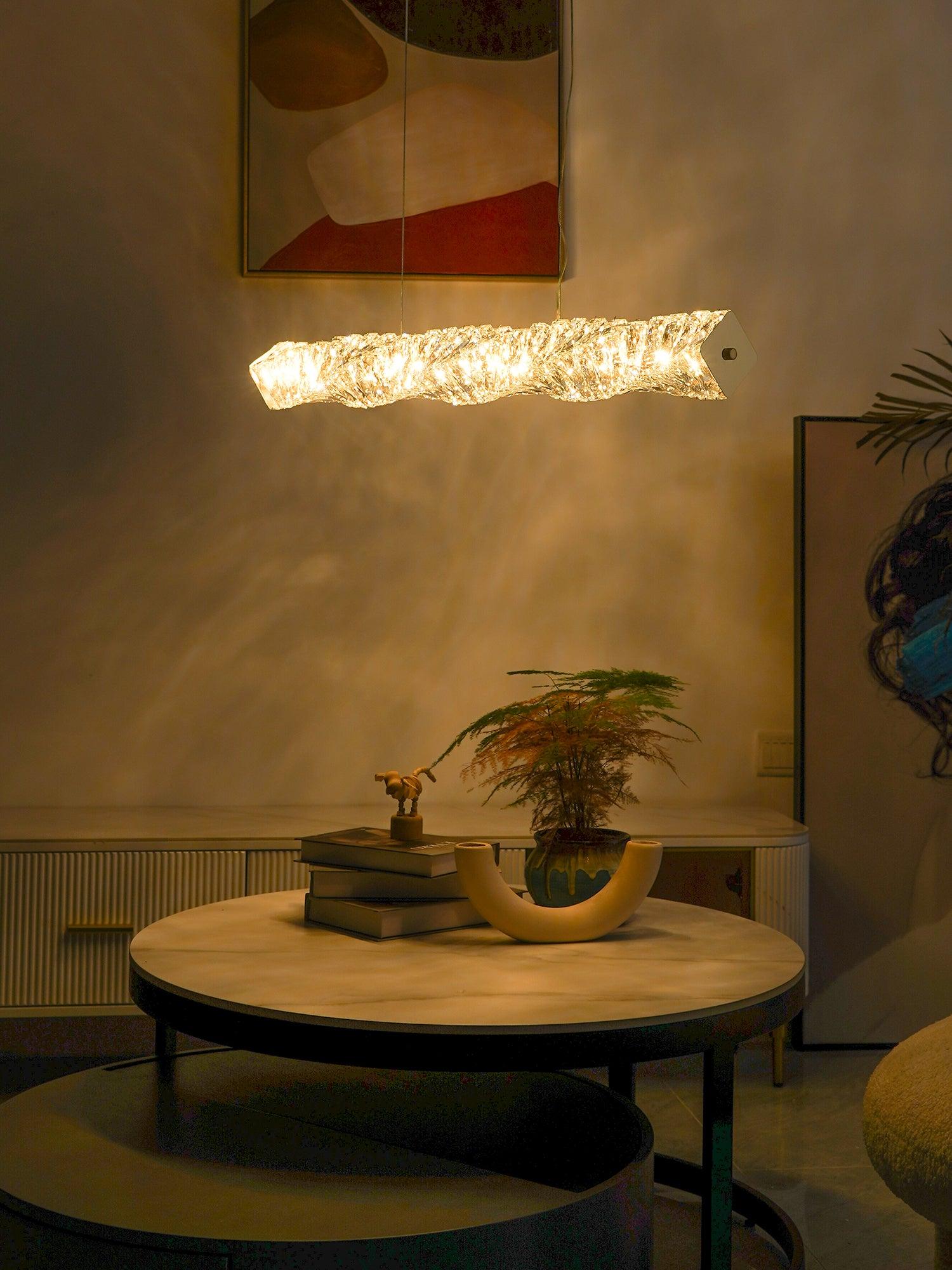 Long Crystal Pendant Lamp - Letslighting