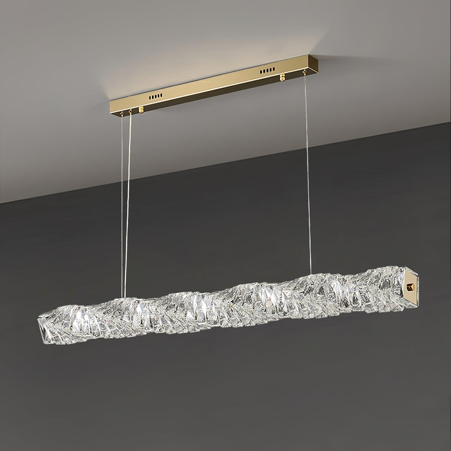 Long Crystal Pendant Lamp - Letslighting