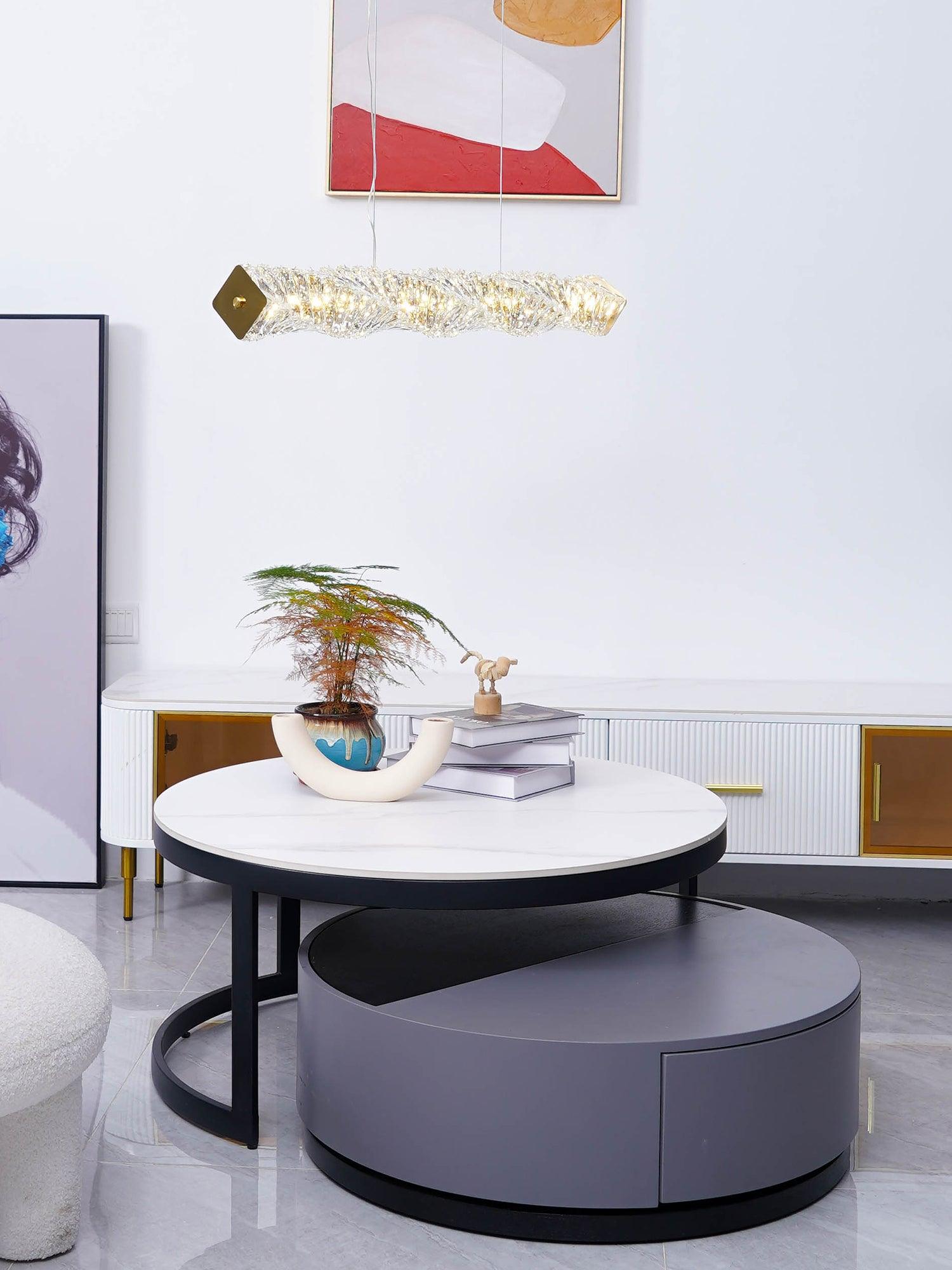 Long Crystal Pendant Lamp - Letslighting