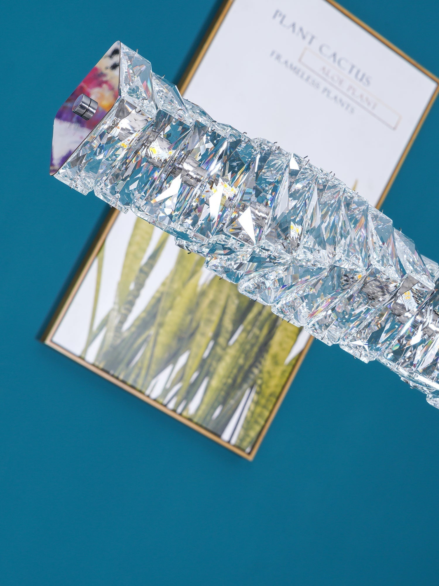 Long Crystal Pendant Lamp - Letslighting