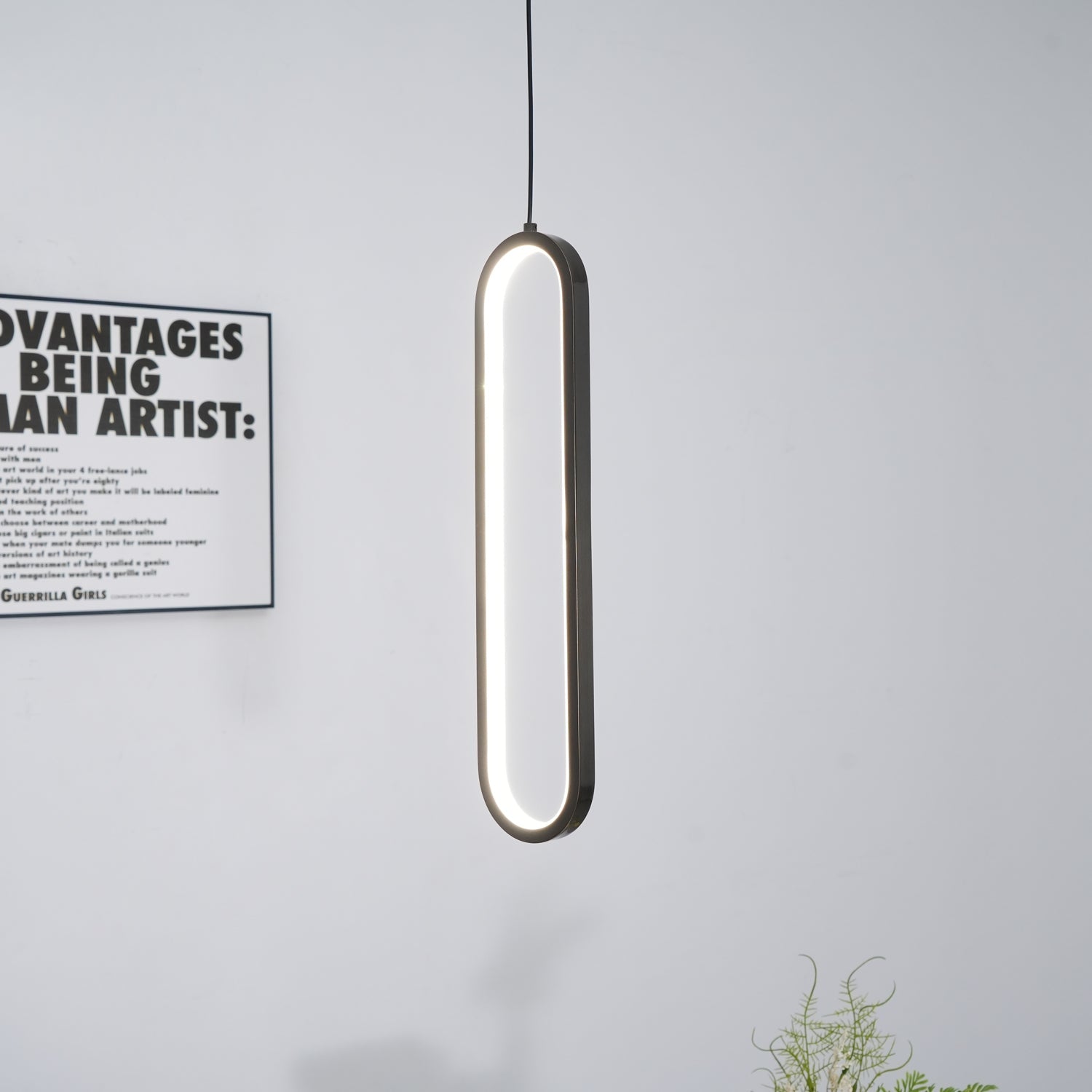 Long Oval LED Pendant Lamp - Letslighting
