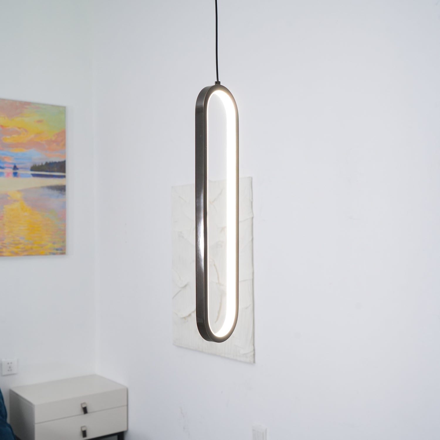 Long Oval LED Pendant Lamp - Letslighting