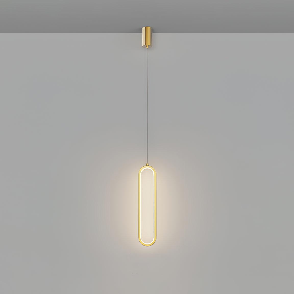 Long Oval LED Pendant Lamp - Letslighting