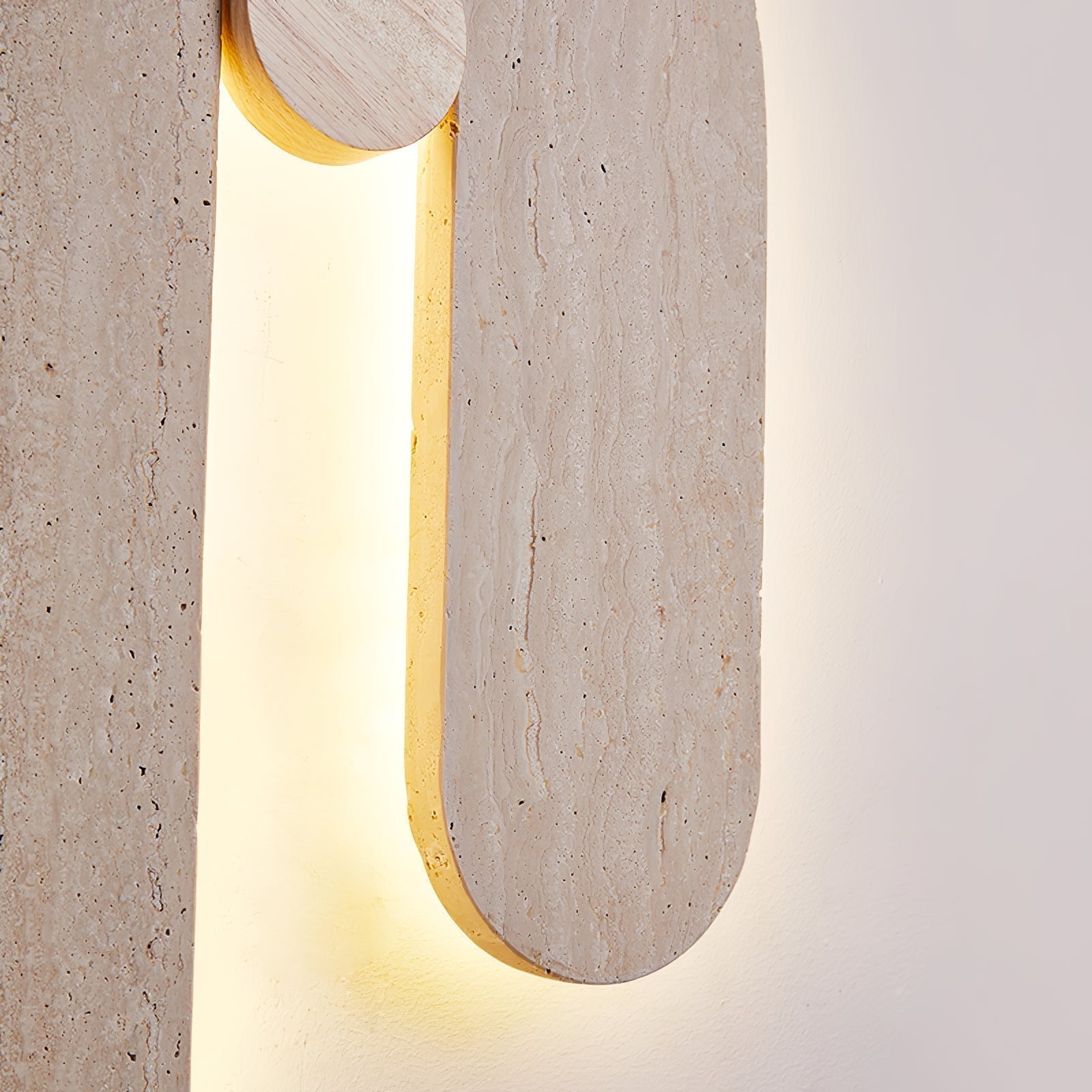 Ithaus Travertine Circular Wall Light - Letslighting