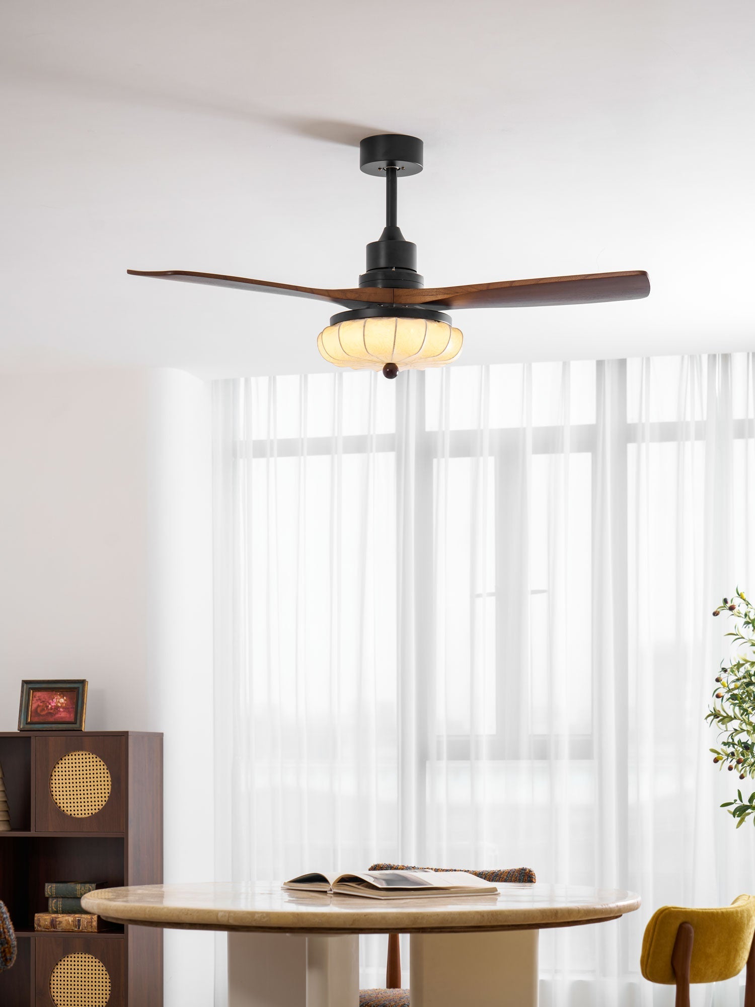 Ventilador de Techo con Luz Jasper Bloom, información sobre la vida útil del LED