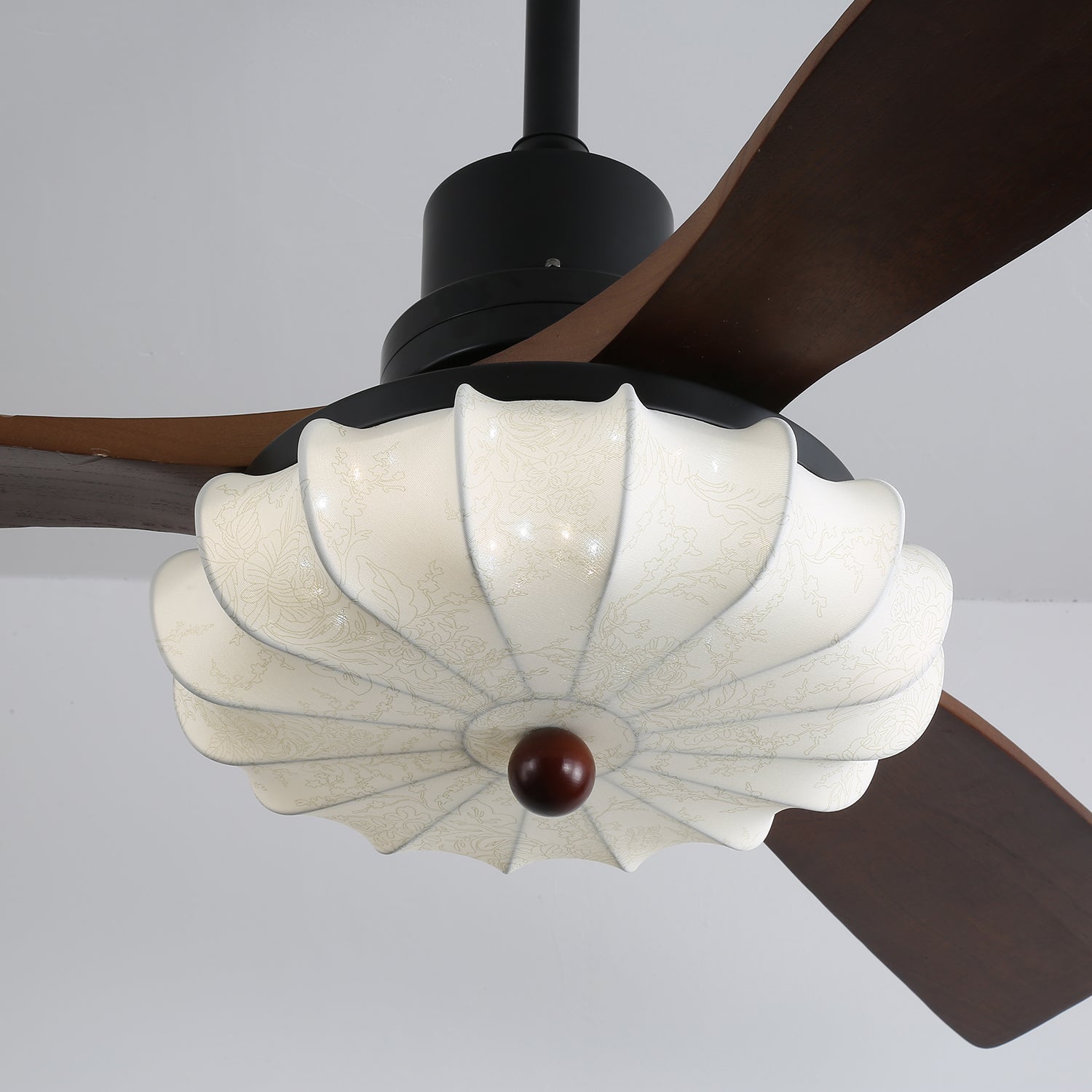 Ventilador de Techo con Luz Jasper Bloom, opción de tamaño diferente