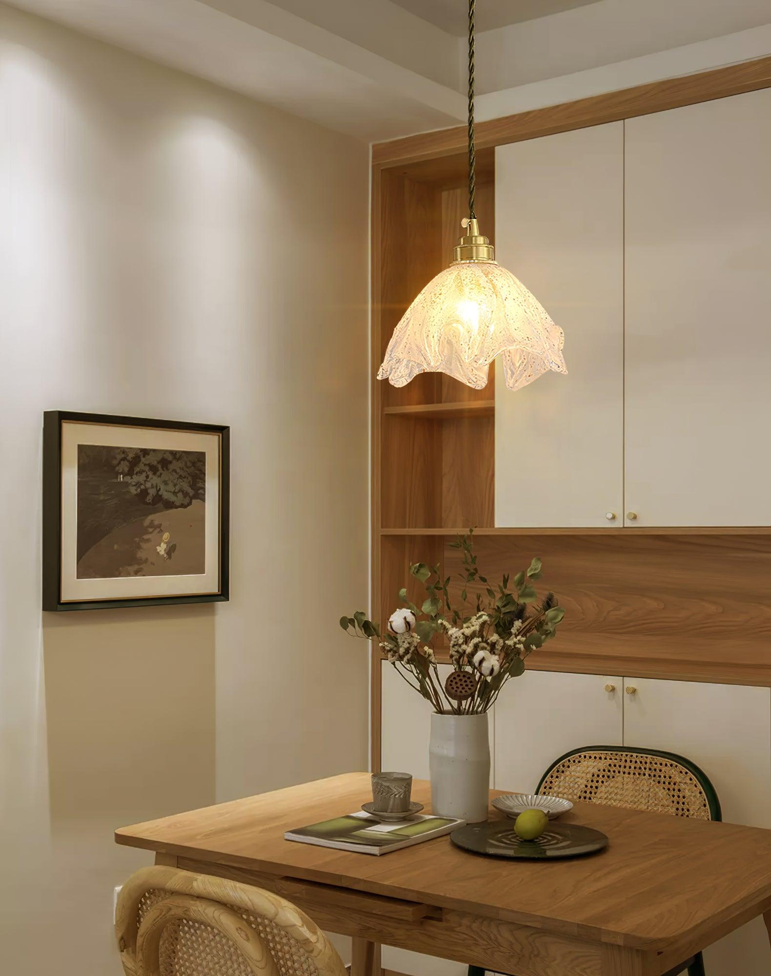 Lotus Crystal Small Pendant Light - Letslighting