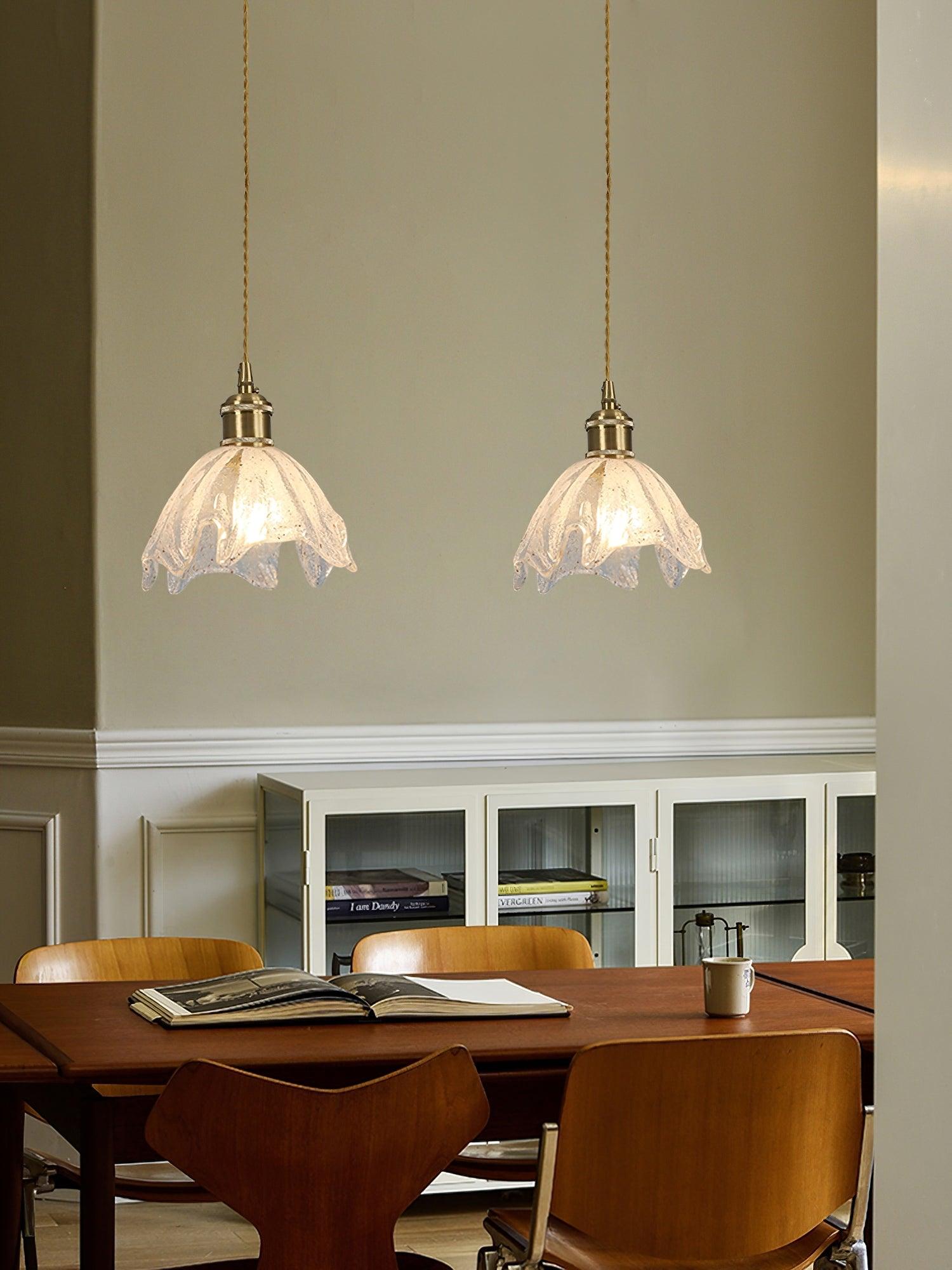 Lotus Crystal Small Pendant Light - Letslighting