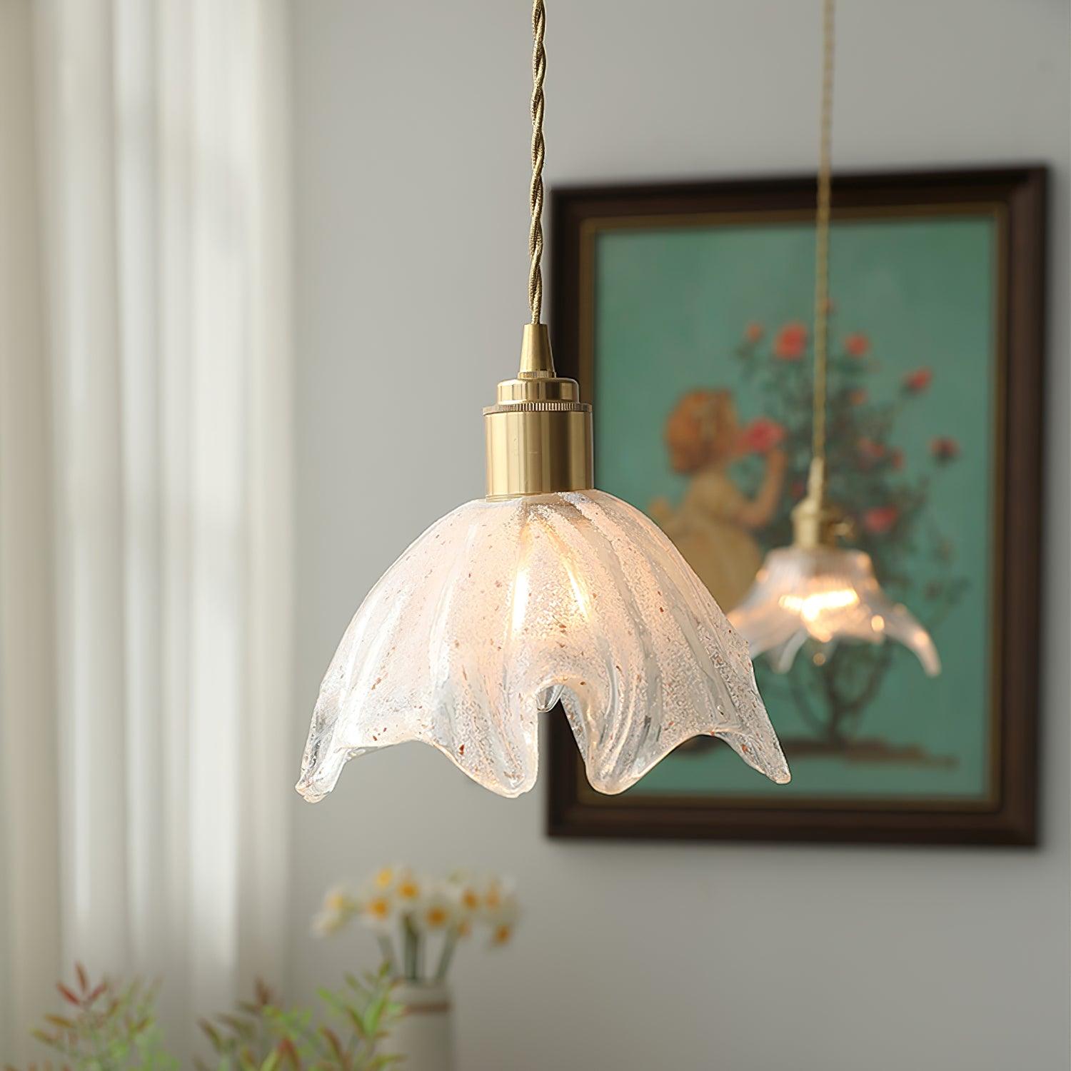 Lotus Crystal Small Pendant Light - Letslighting