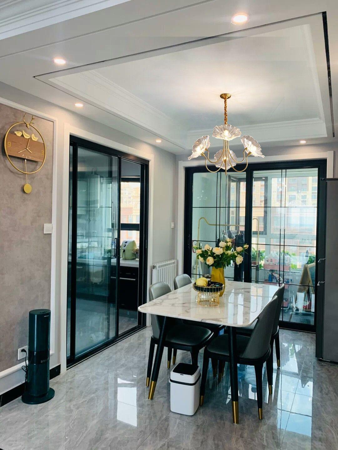 Lotus Leaf Glass Chandelier - Letslighting