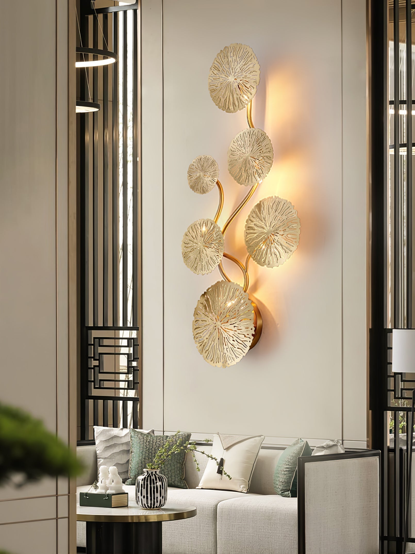 Lotus Leaf Wall Sconce - Letslighting
