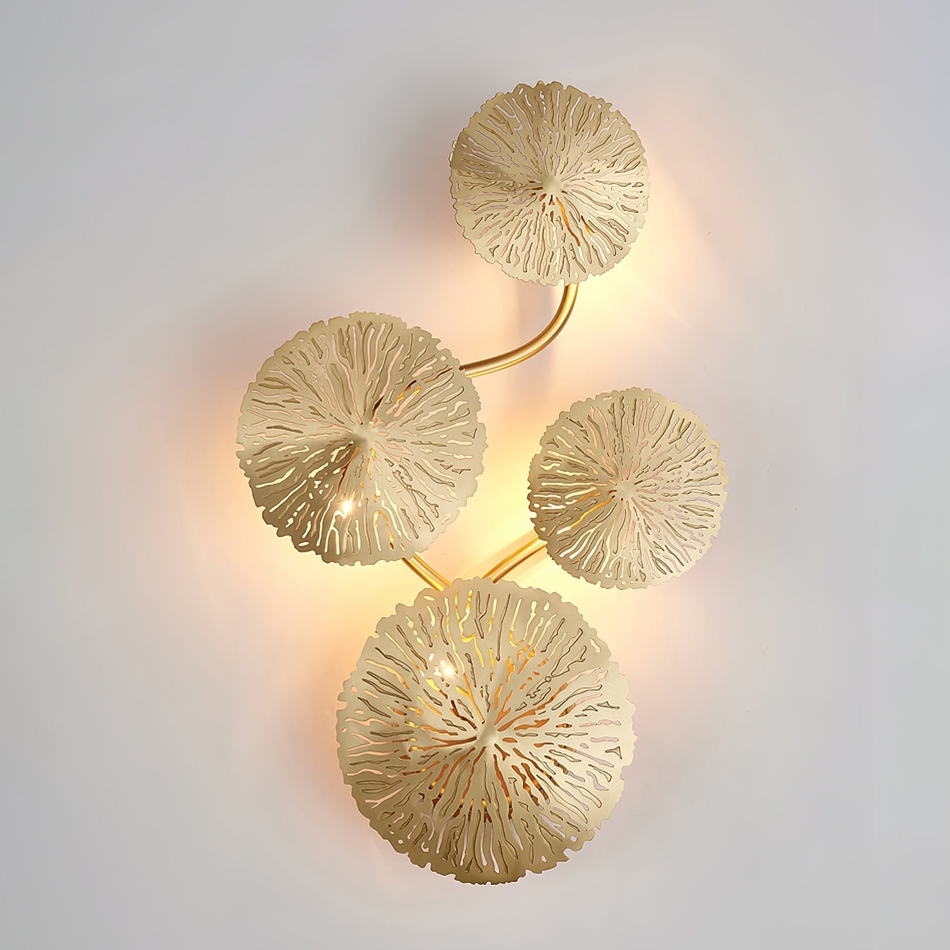 Lotus Leaf Wall Sconce - Letslighting