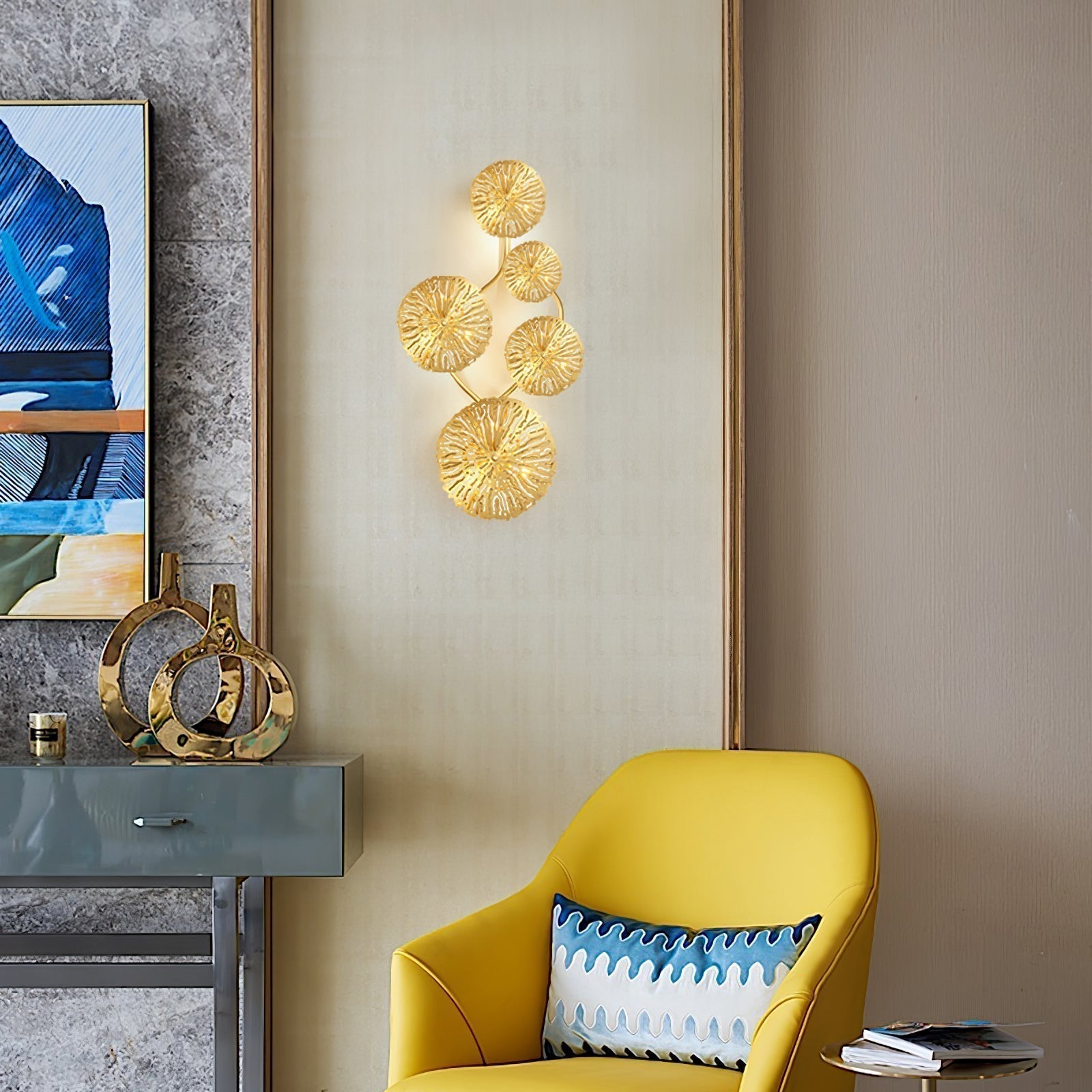 Lotus Leaf Wall Sconce - Letslighting