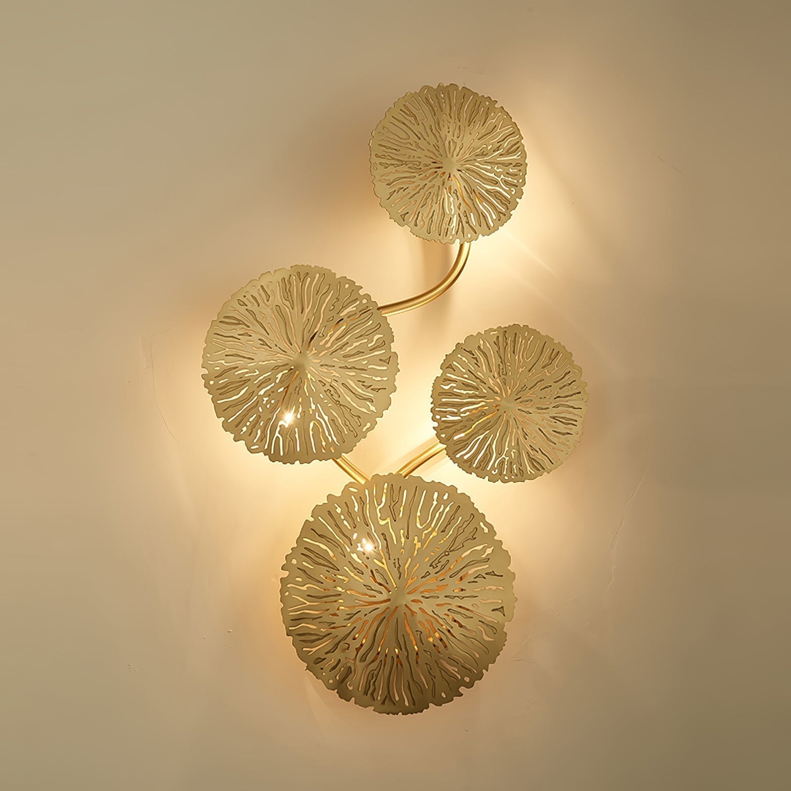 Lotus Leaf Wall Sconce - Letslighting