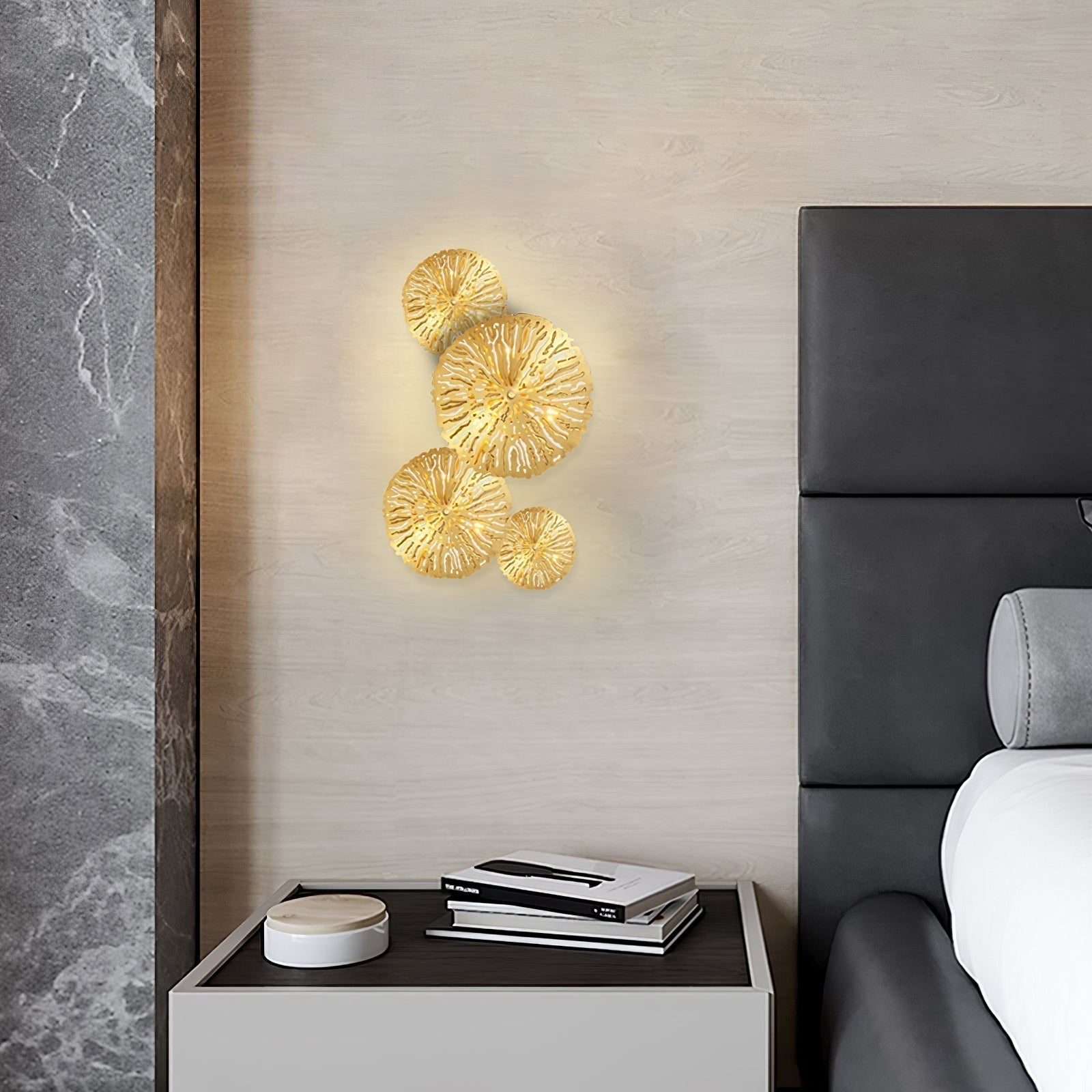 Lotus Leaf Wall Sconce - Letslighting