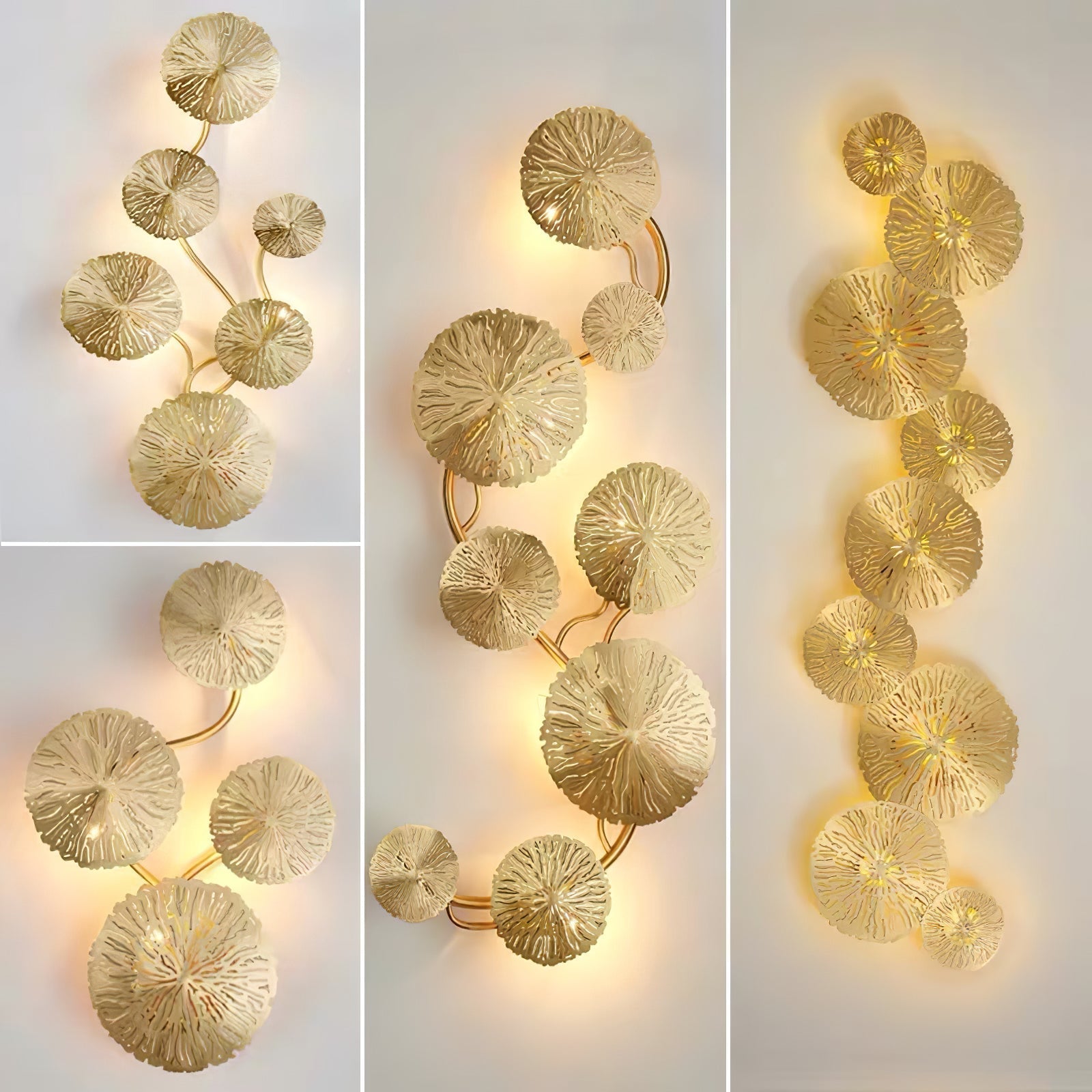 Lotus Leaf Wall Sconce - Letslighting